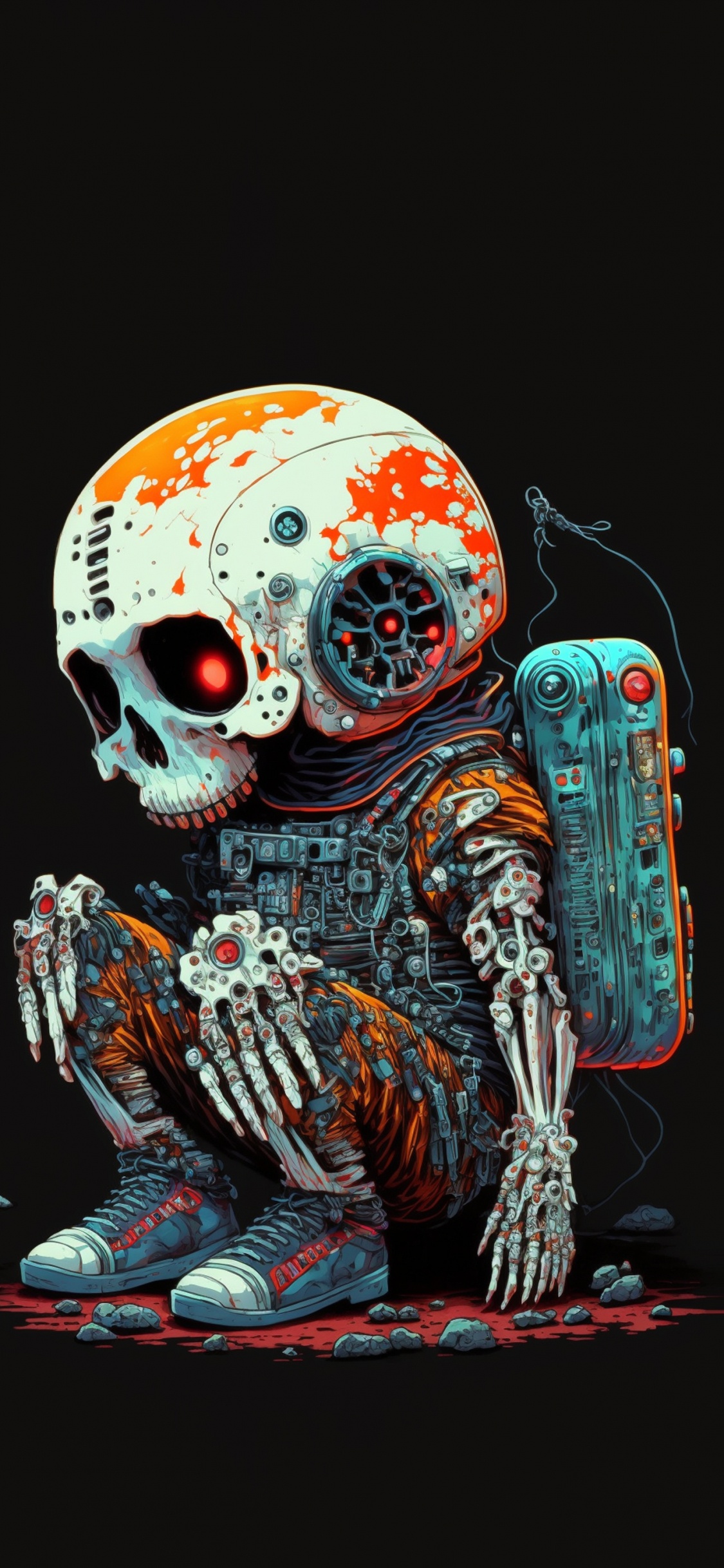 Обои сидящий, визуальное искусство, графический дизайн, рисование, натюрморт в разрешении 1125x2436