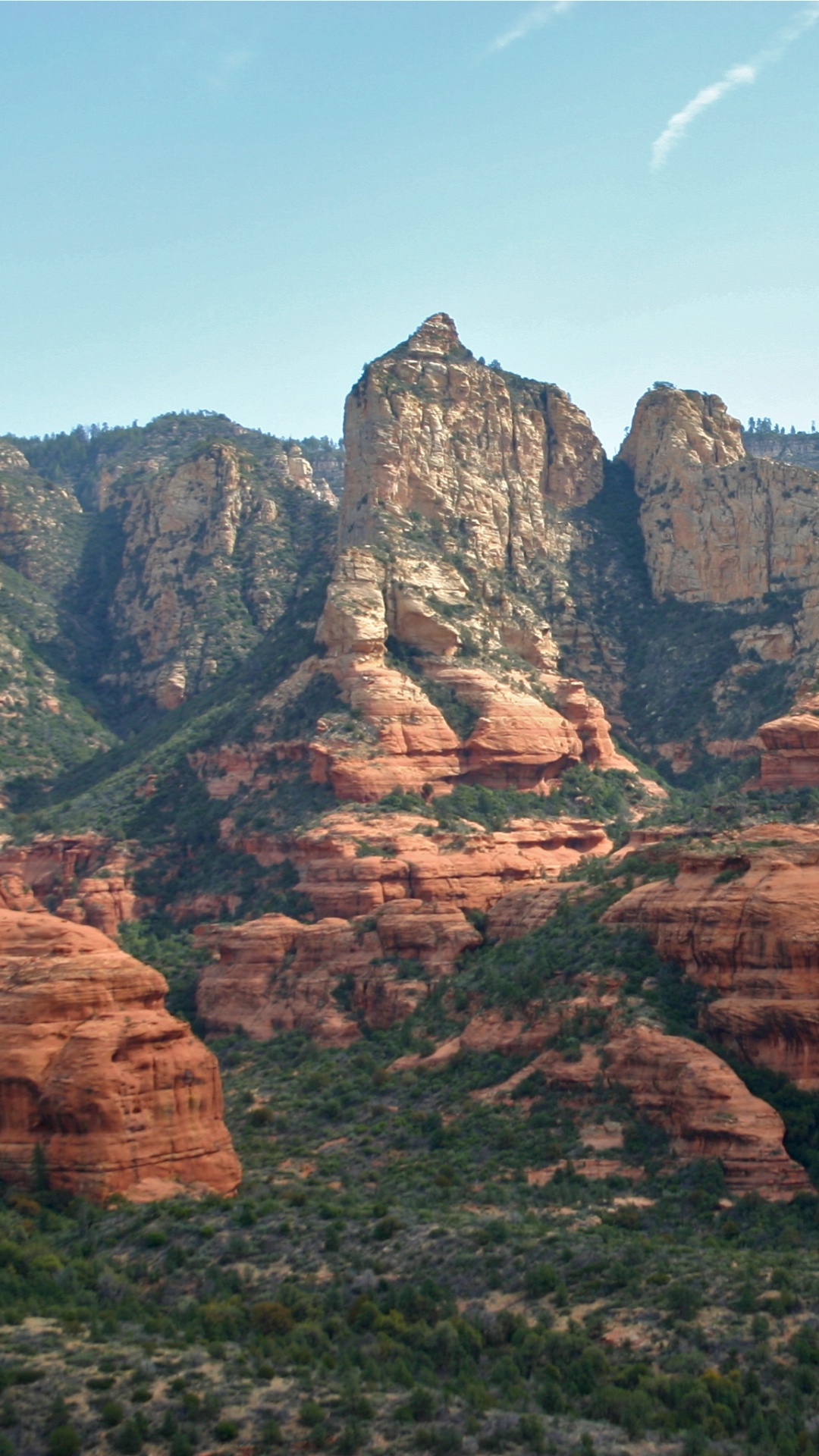 Обои бесплодные земли, гора, формирование, рок, откос в разрешении 1080x1920