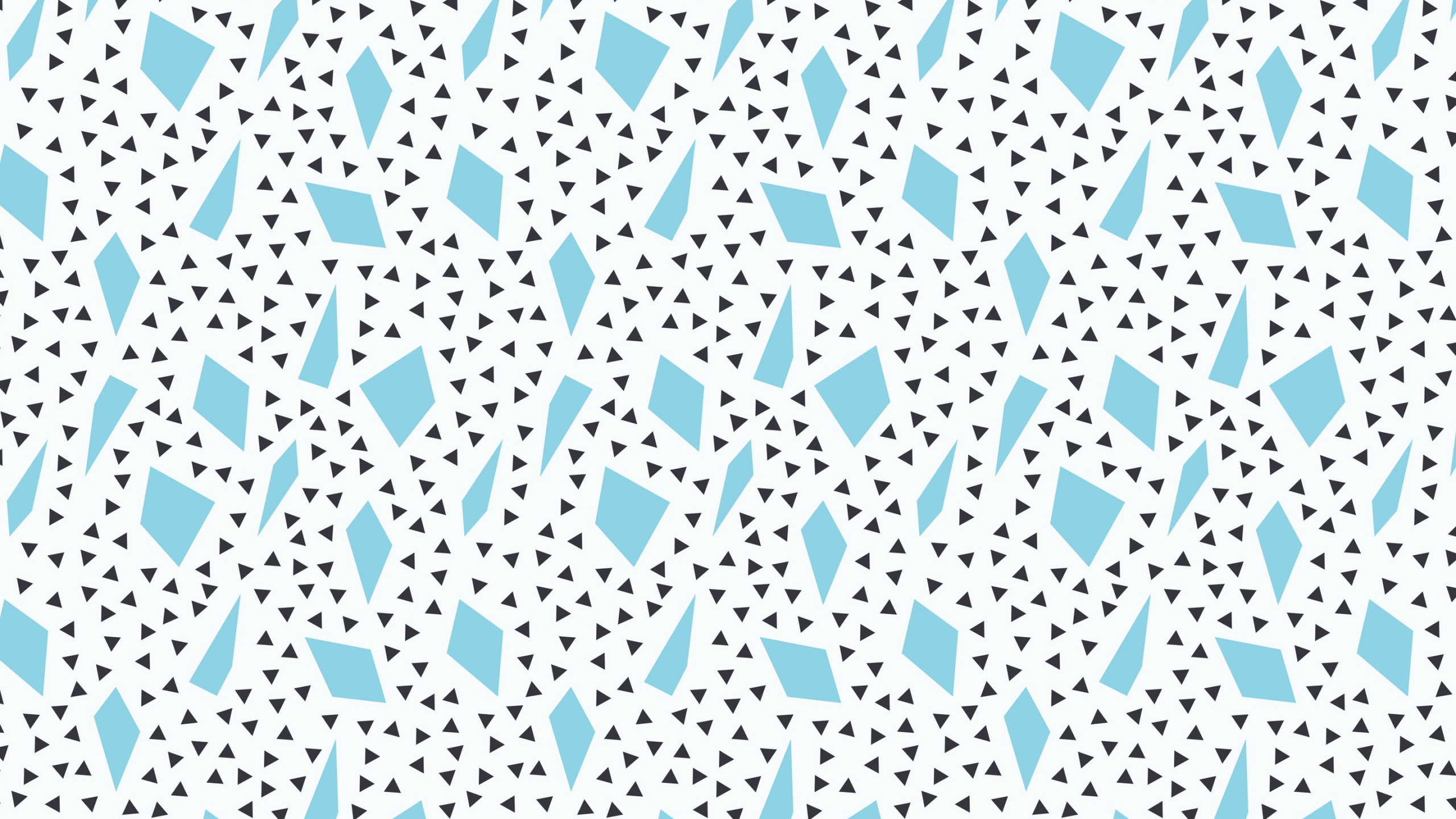 Обои узор, синий, Аква, бирюза, чирок в разрешении 2560x1440