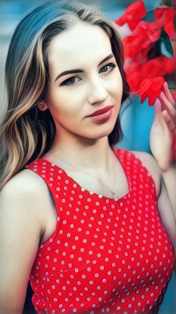 Обои красота, одежда, лицо, волосы, кожа в разрешении 720x1280