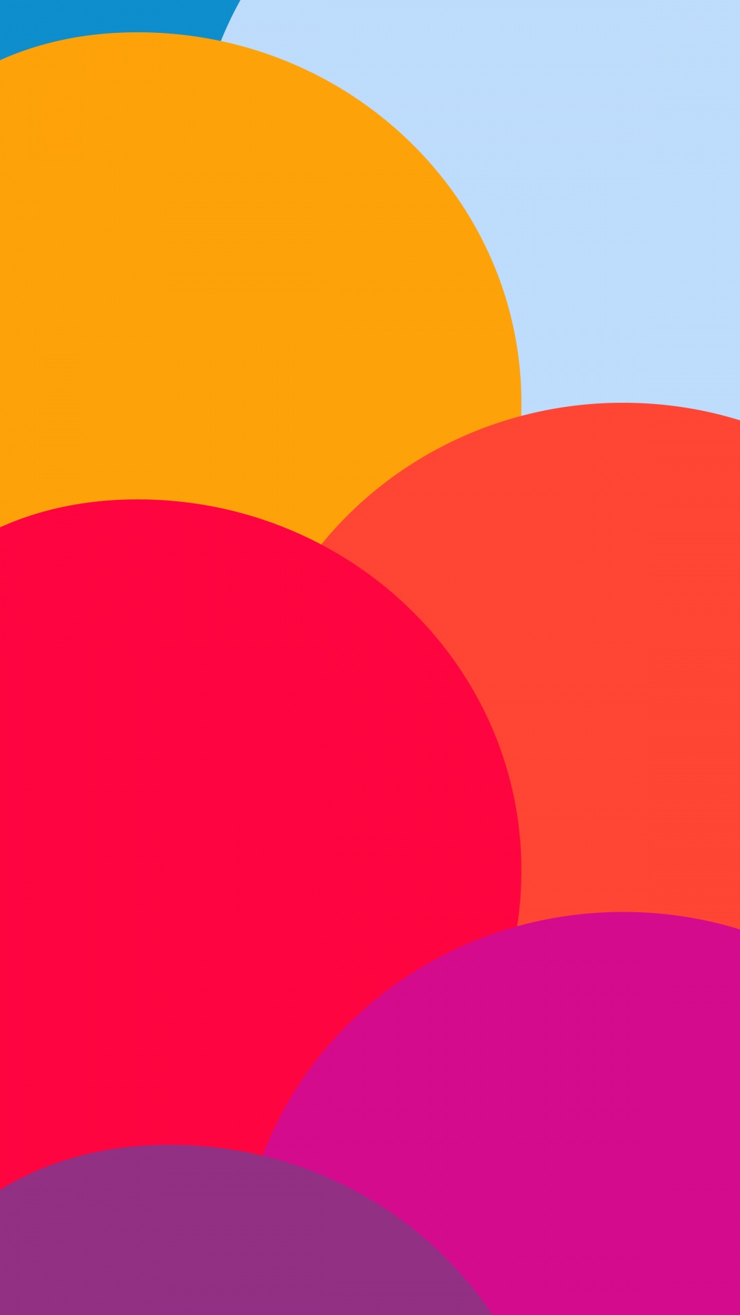 Обои Апельсин, геометрия, математика, красочность, полутона и оттенки в разрешении 1080x1920