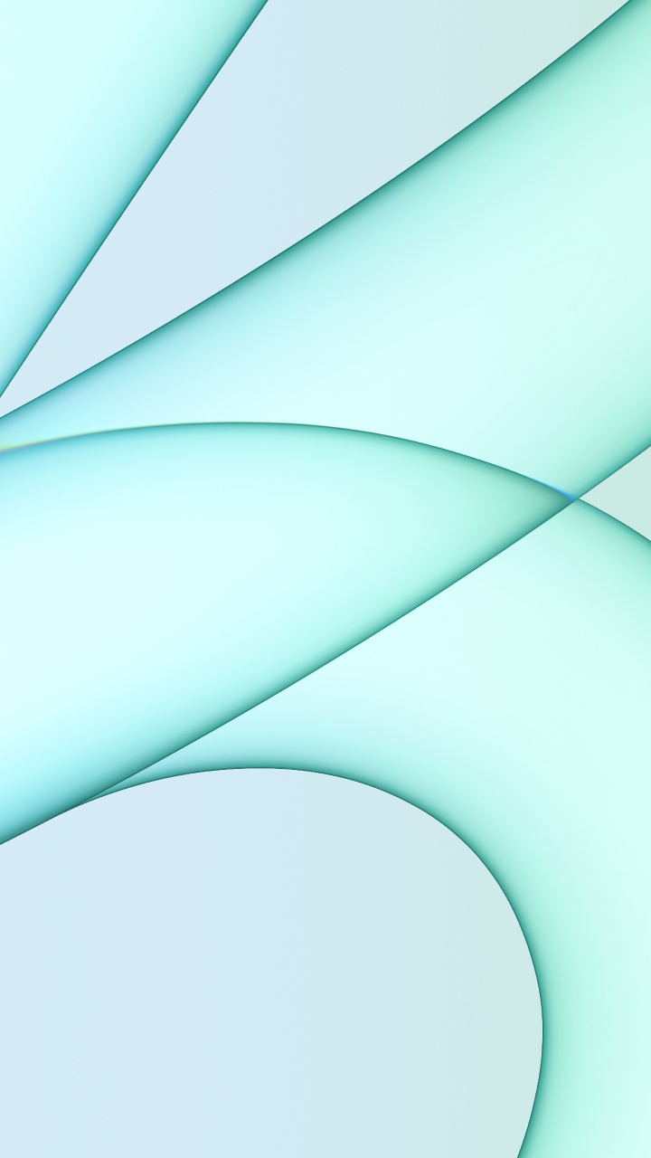 Обои Light green iMac 2021 advertising wallpaper for iPad or desktop в разрешении 720x1280