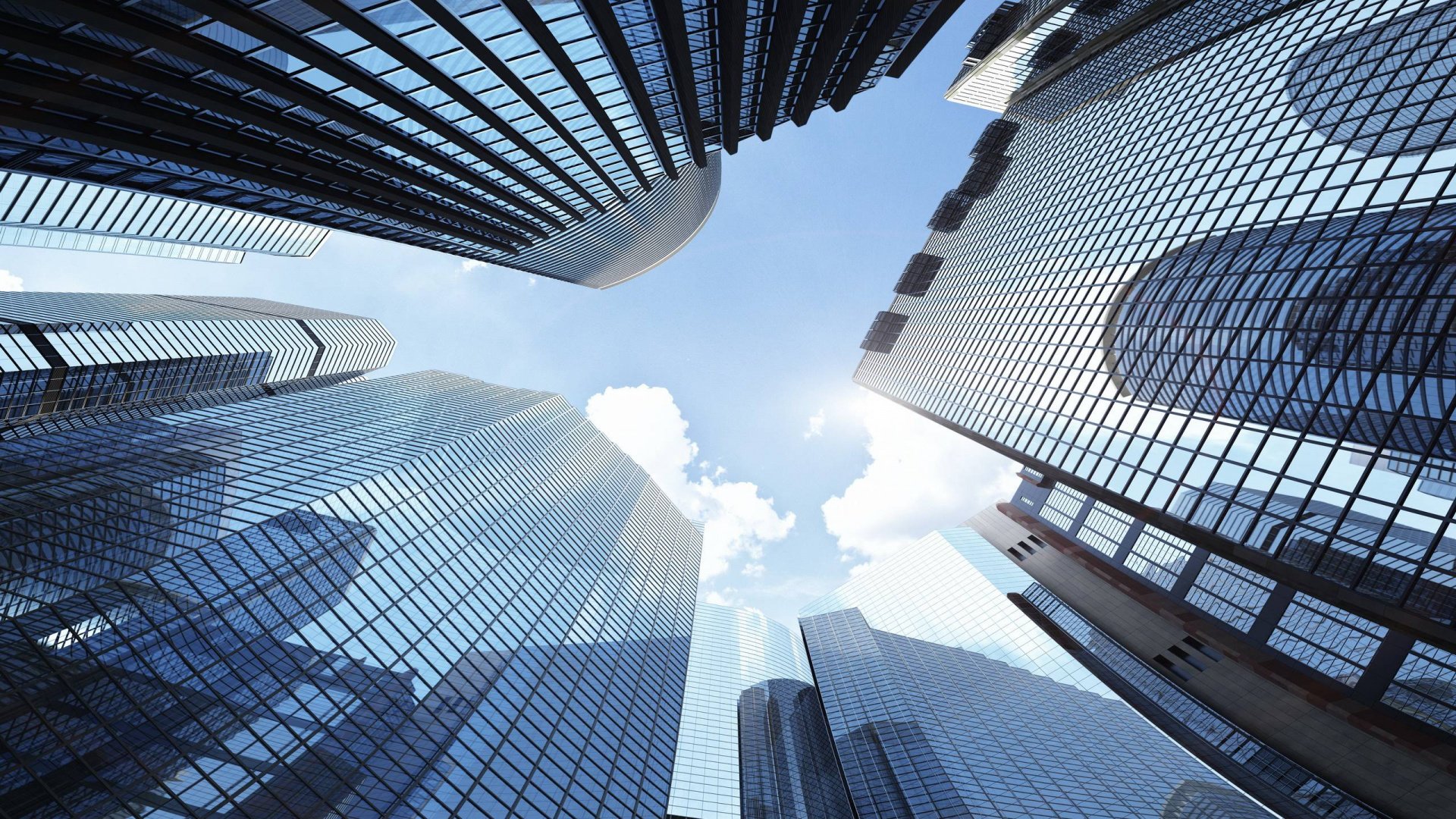 Обои небоскреб, архитектура, дневное время, здание, городской район в разрешении 1920x1080