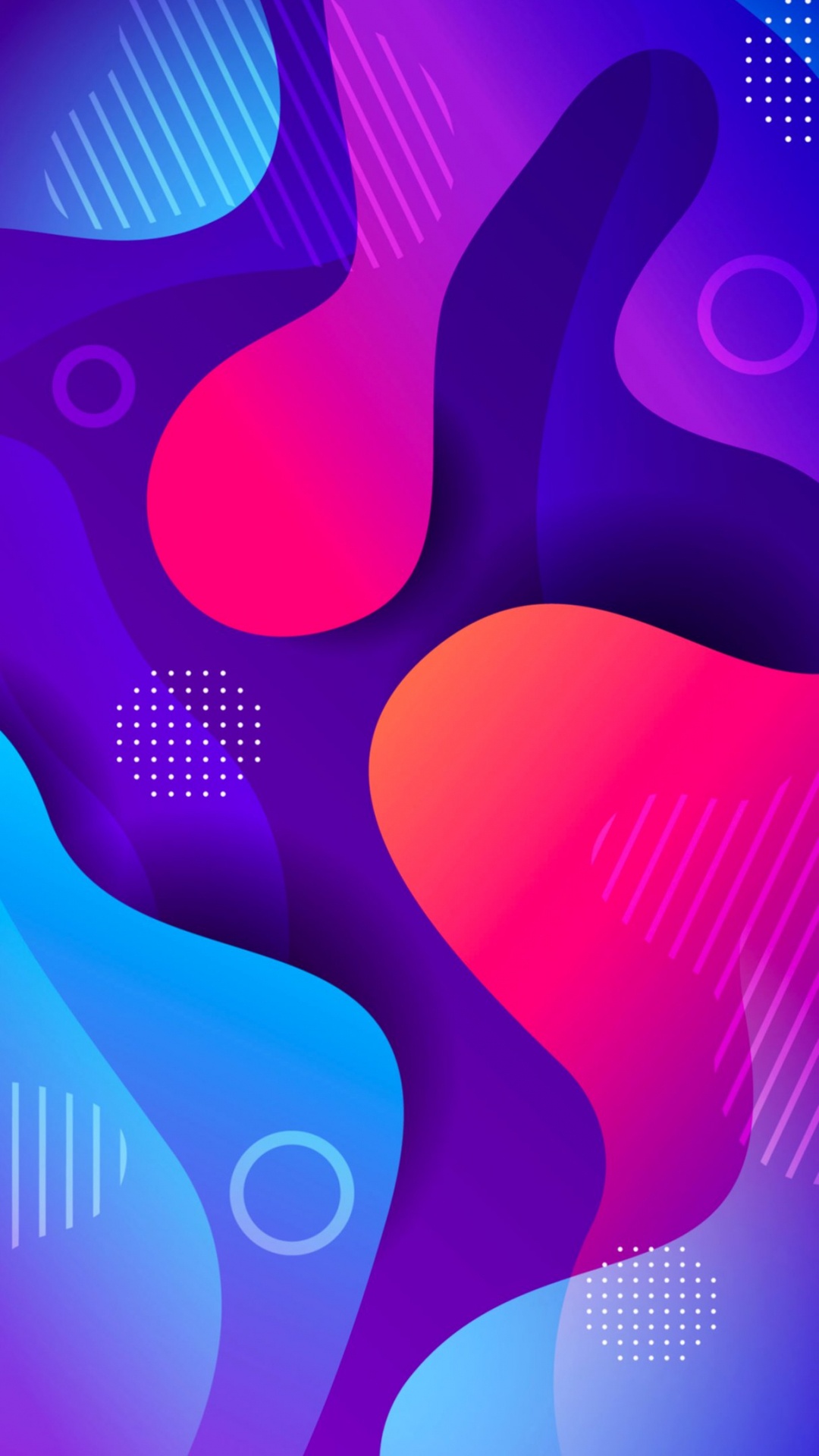 Обои ios, андроид, планшет, абстрактное искусство, красочность в разрешении 1080x1920