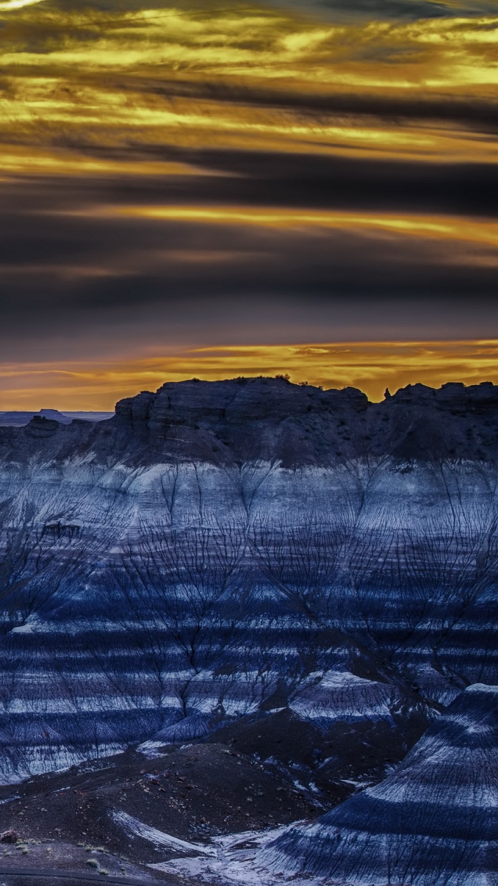 Обои горизонт, утро, восход солнца, закат, Восход в разрешении 720x1280