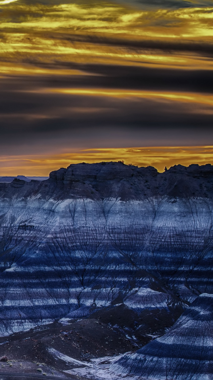 Обои горизонт, утро, восход солнца, закат, Восход в разрешении 750x1334