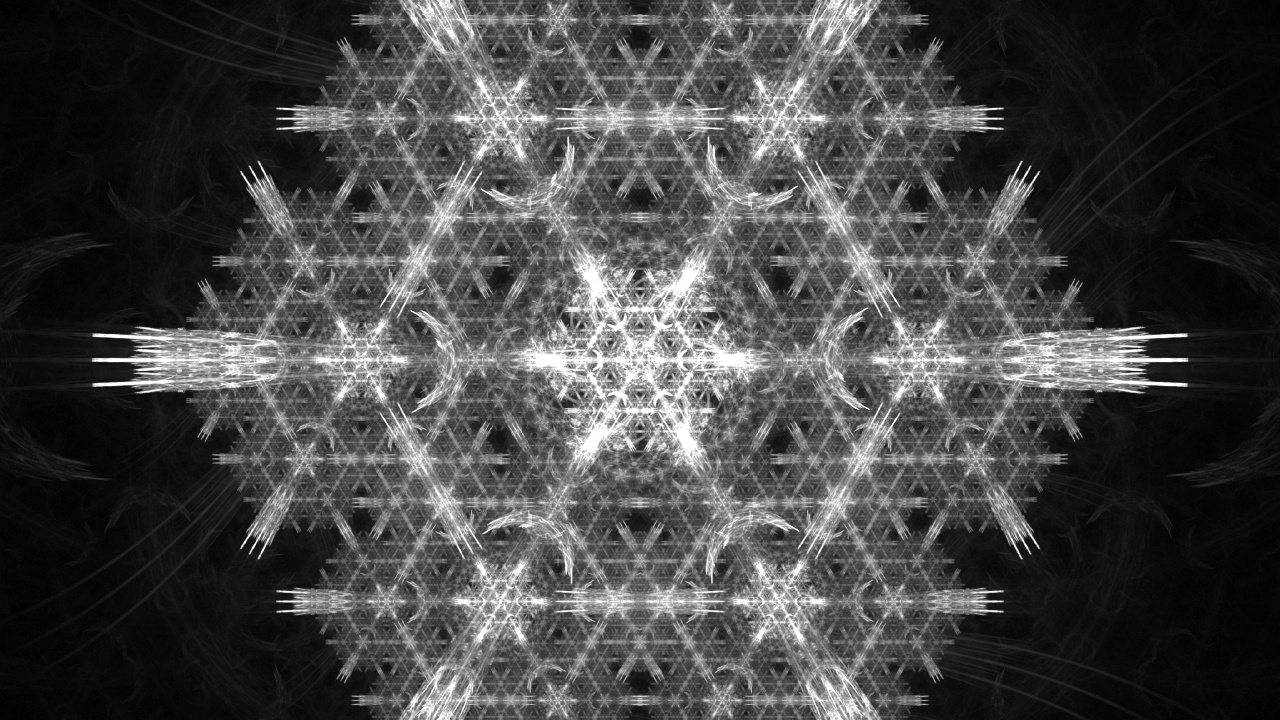 Обои освещение, темнота, узор, свет, Снежинка в разрешении 1280x720