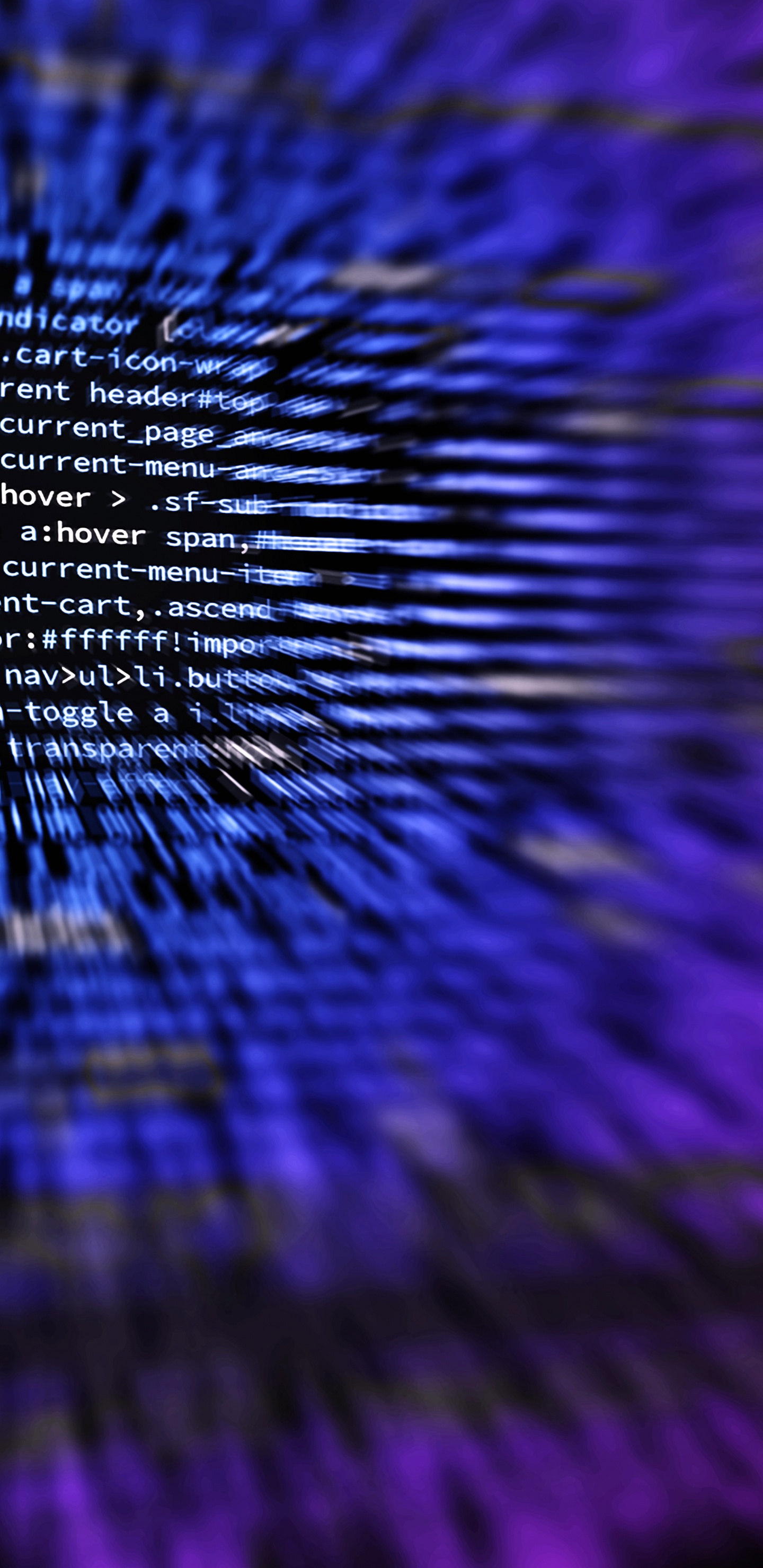 Обои Язык программирования, исходный код, синий, Фиолетовый, пурпур в разрешении 1440x2960