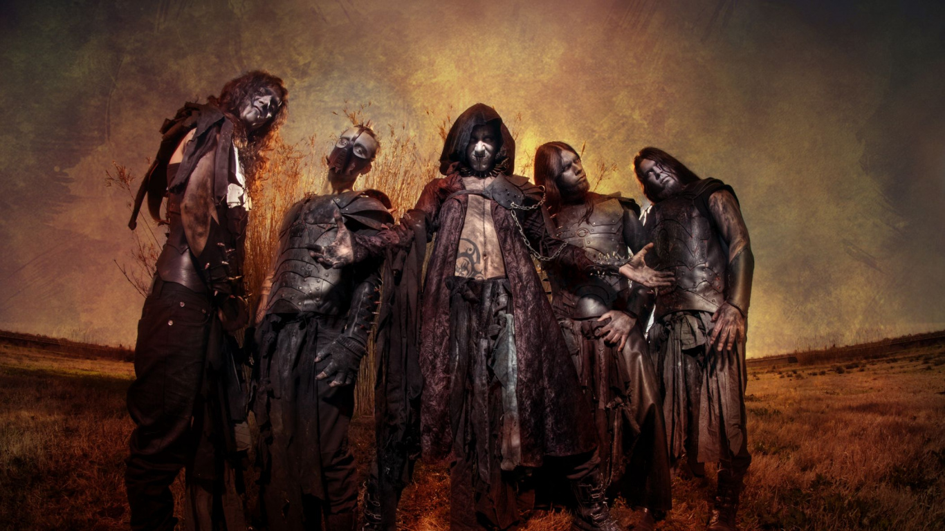 Обои Ей вволю, тяжелый металл, экстремальная музыка, черный металл, темнота в разрешении 1366x768