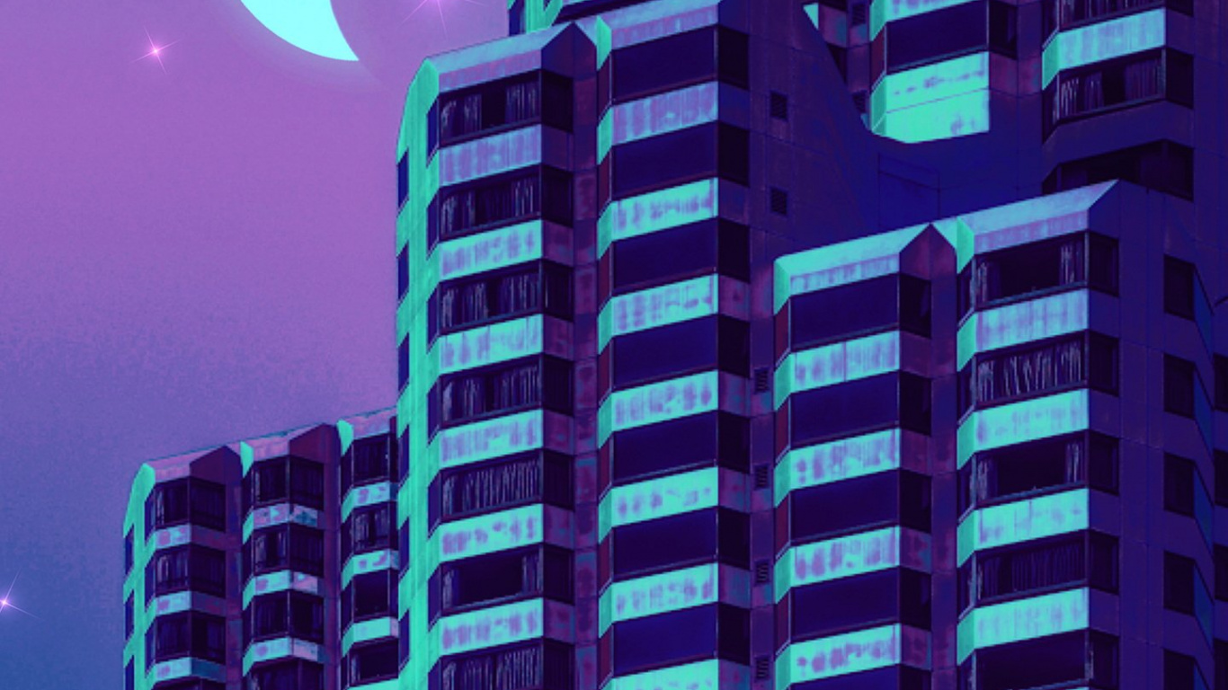 Обои мок3, архитектура, Apple Музыка, ютуб, Садик Хаджи в разрешении 1366x768