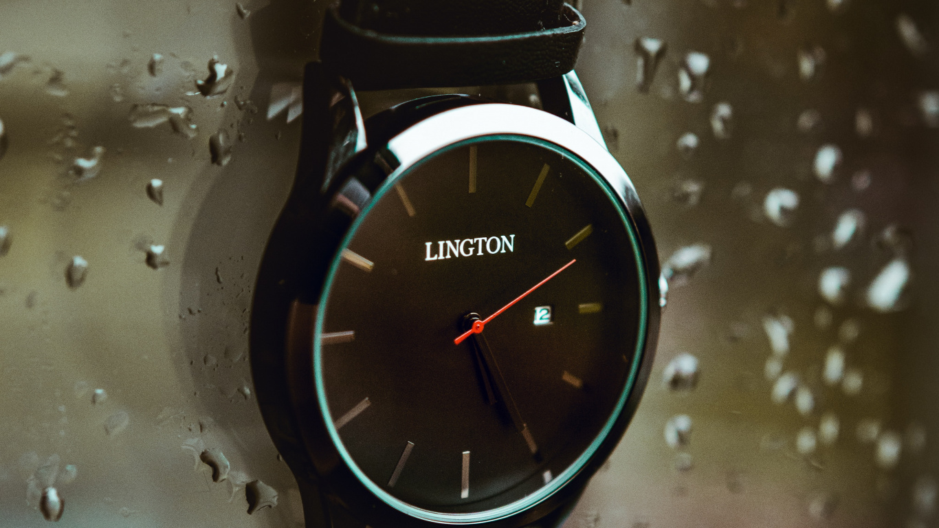 Обои часы, аналоговые часы, модный аксессуар, материальное свойство, стекло в разрешении 1366x768