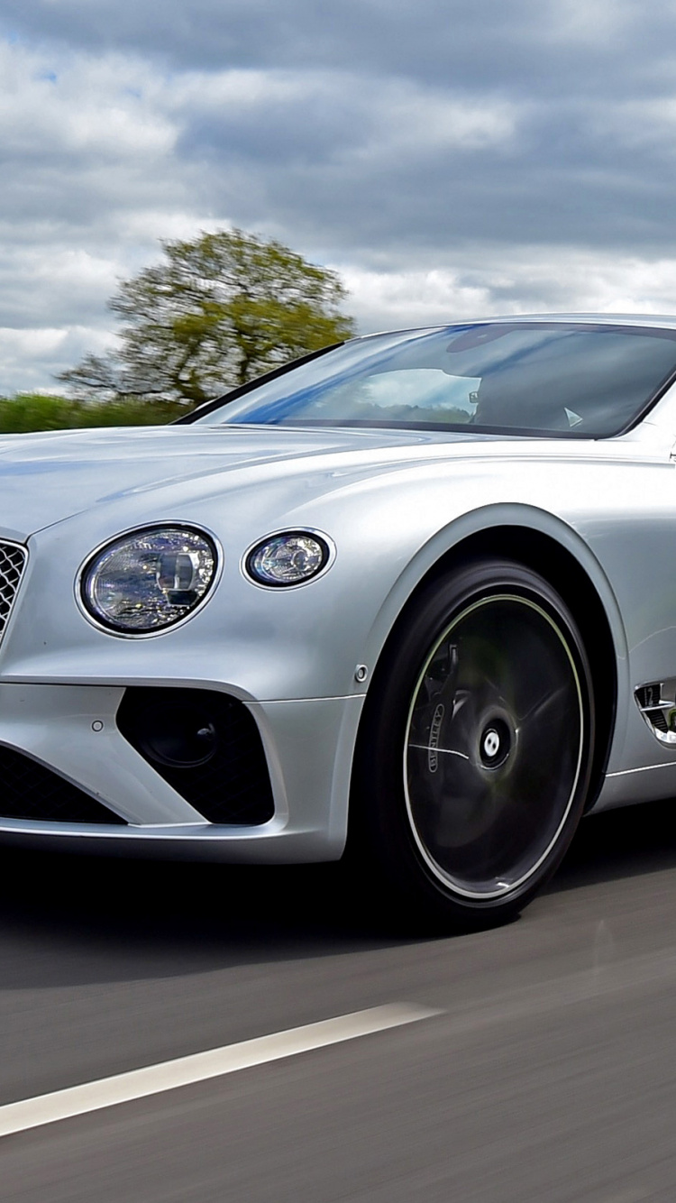 Обои Bentley континентальный GT 2018, Бентли континентальный GTC, Бентли, авто, Гранд туреры в разрешении 750x1334