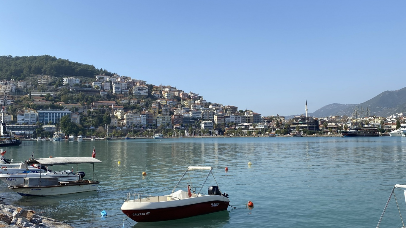 Обои кизилкуле, лодка, яхта, вода, судно в разрешении 1366x768