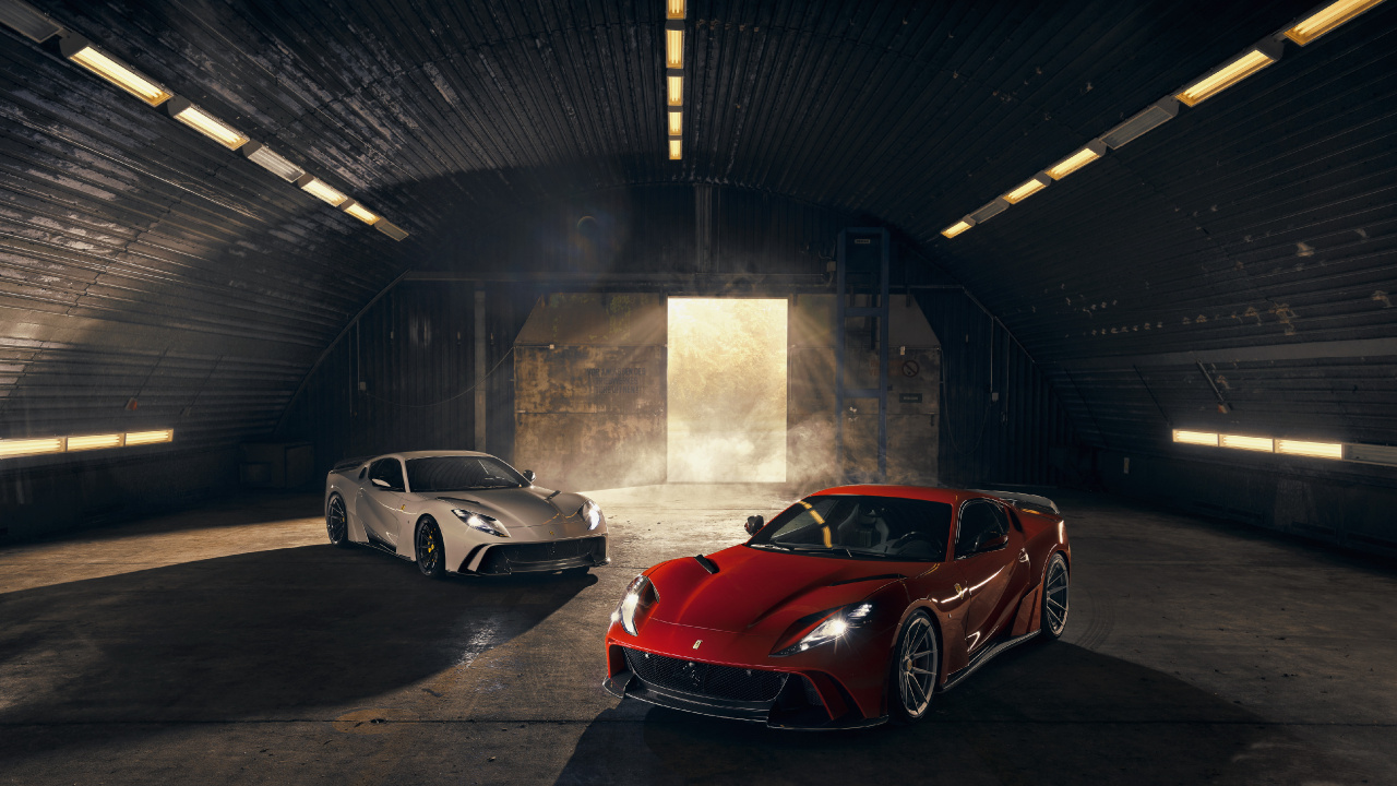 Обои авто, Ferrari, группы novitec, тюнинг автомобилей, суперкар в разрешении 1280x720