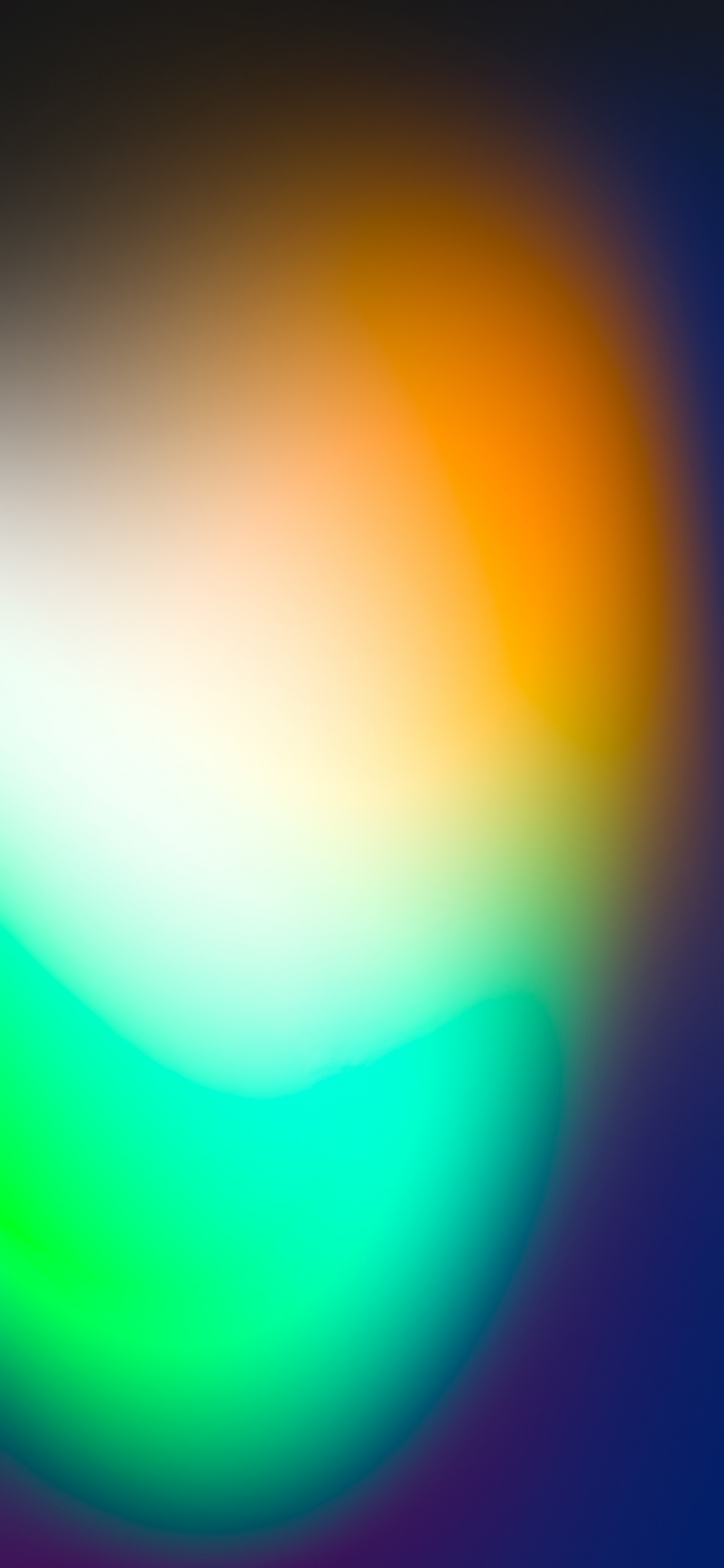 Обои атмосфера, предвычисление, красочность, Янтарь, полутона и оттенки в разрешении 1125x2436