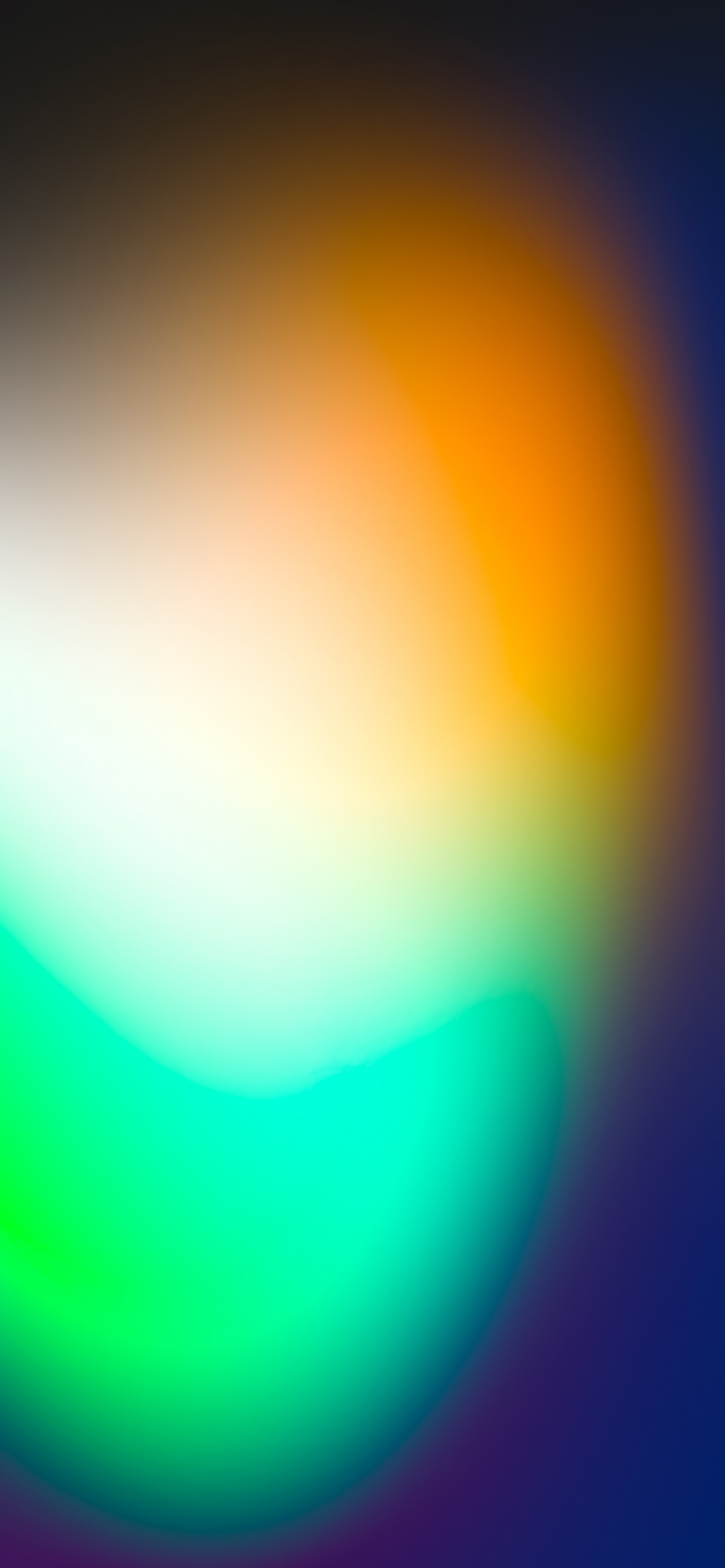 Обои атмосфера, предвычисление, красочность, Янтарь, полутона и оттенки в разрешении 1242x2688