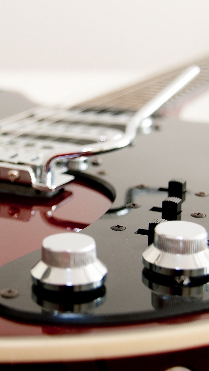 Обои гитара, электрогитара, струнный инструмент, музыкальный инструмент, щипковые струнные инструменты в разрешении 720x1280