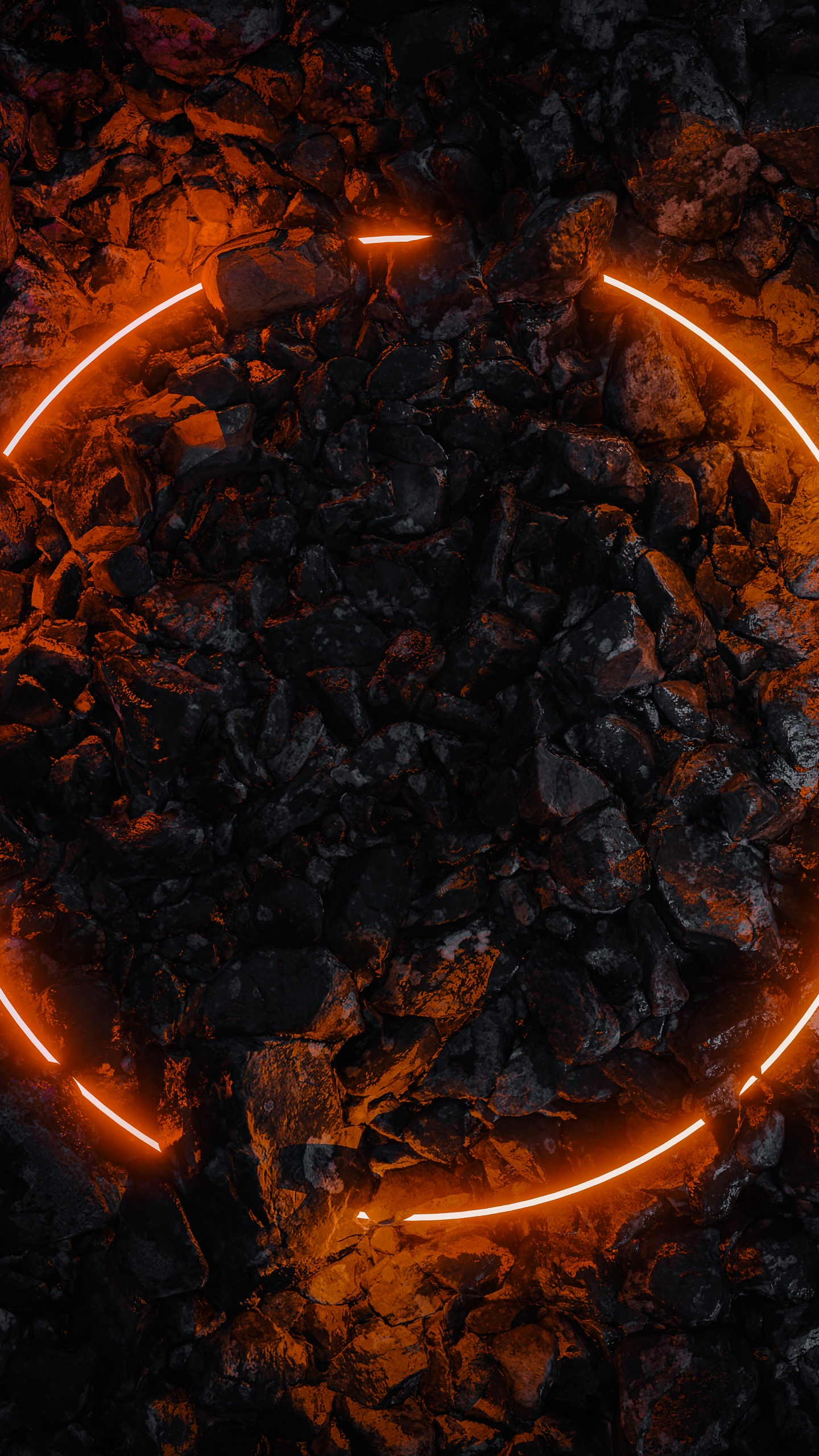 Обои пламя, огонь, уличный фонарь, газ, тепло в разрешении 1440x2560