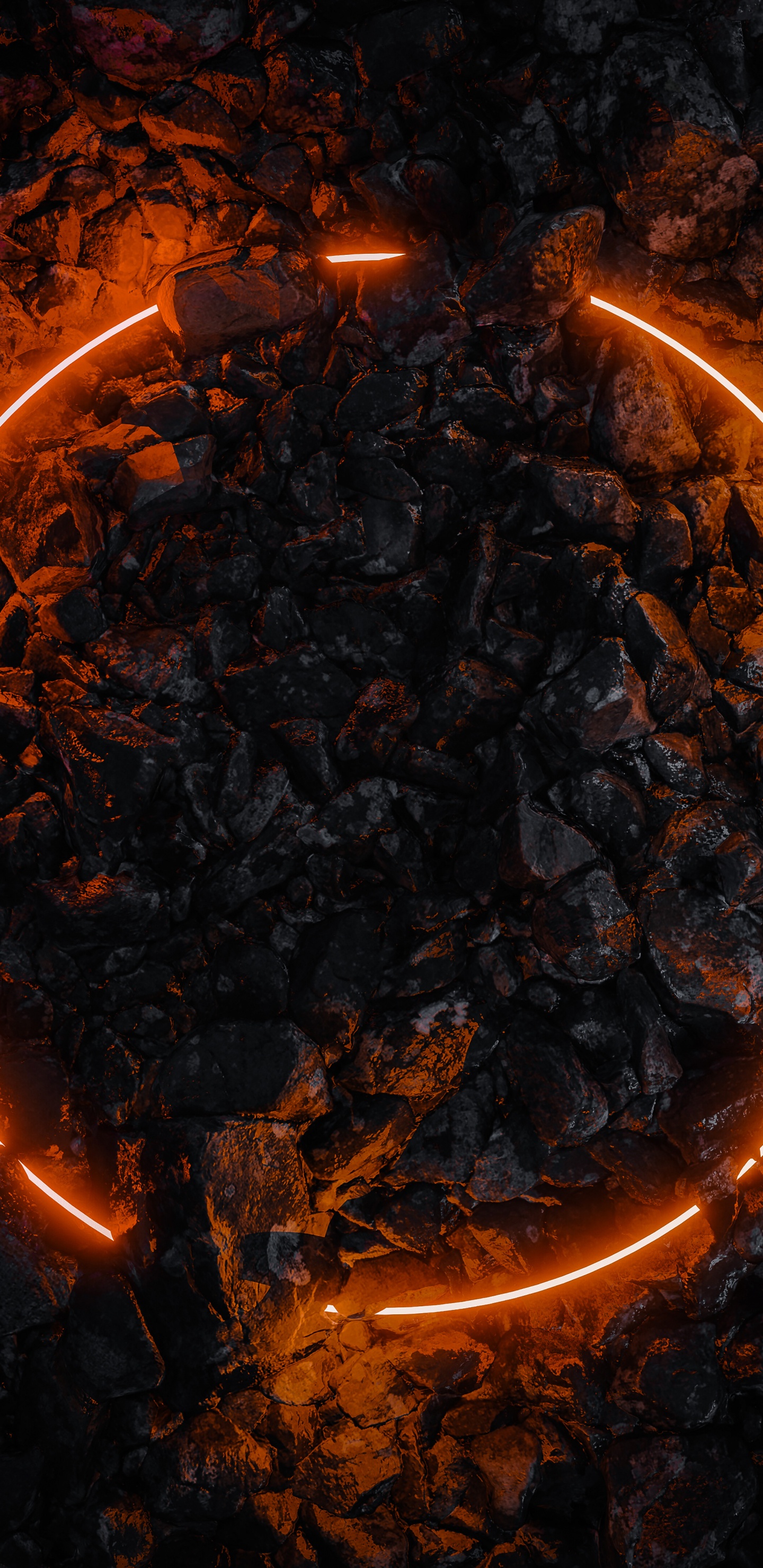 Обои пламя, огонь, уличный фонарь, газ, тепло в разрешении 1440x2960