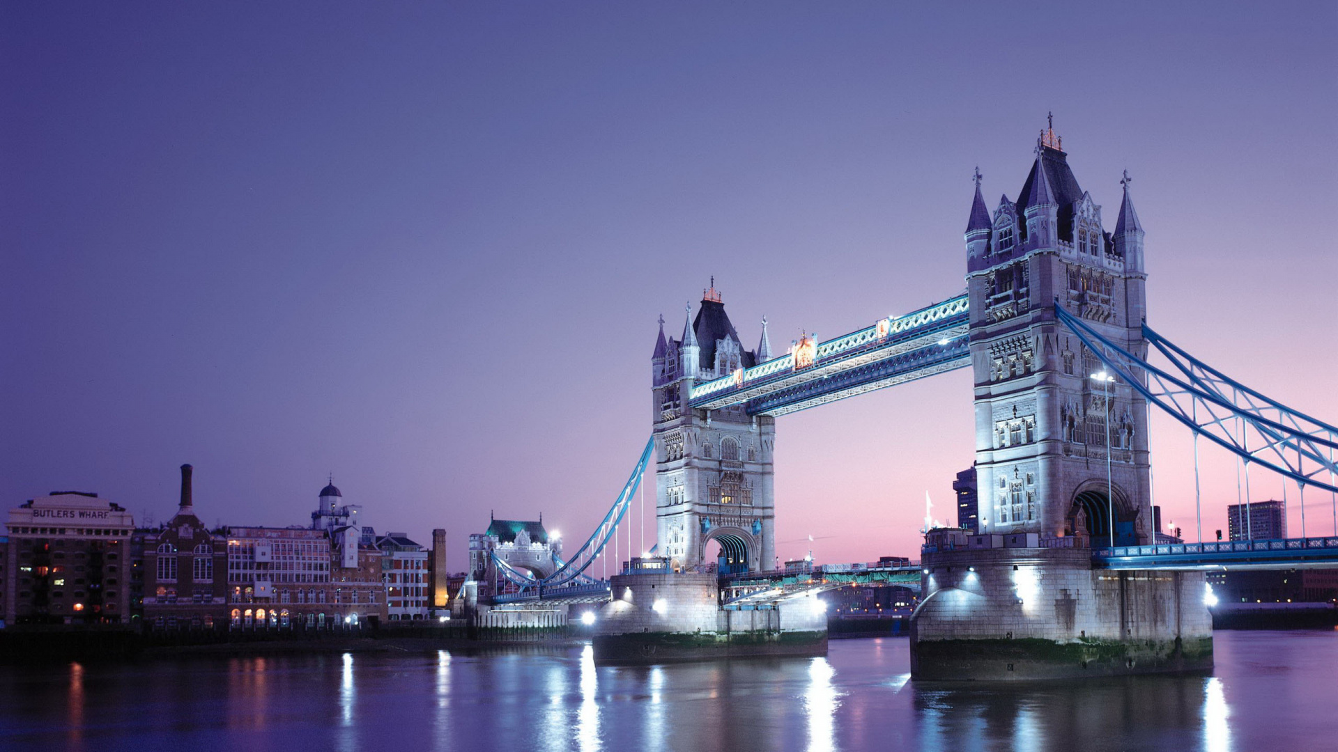 Обои тауэрский мост, лондонский мост, лондонский Тауэр, ориентир, мост в разрешении 1920x1080