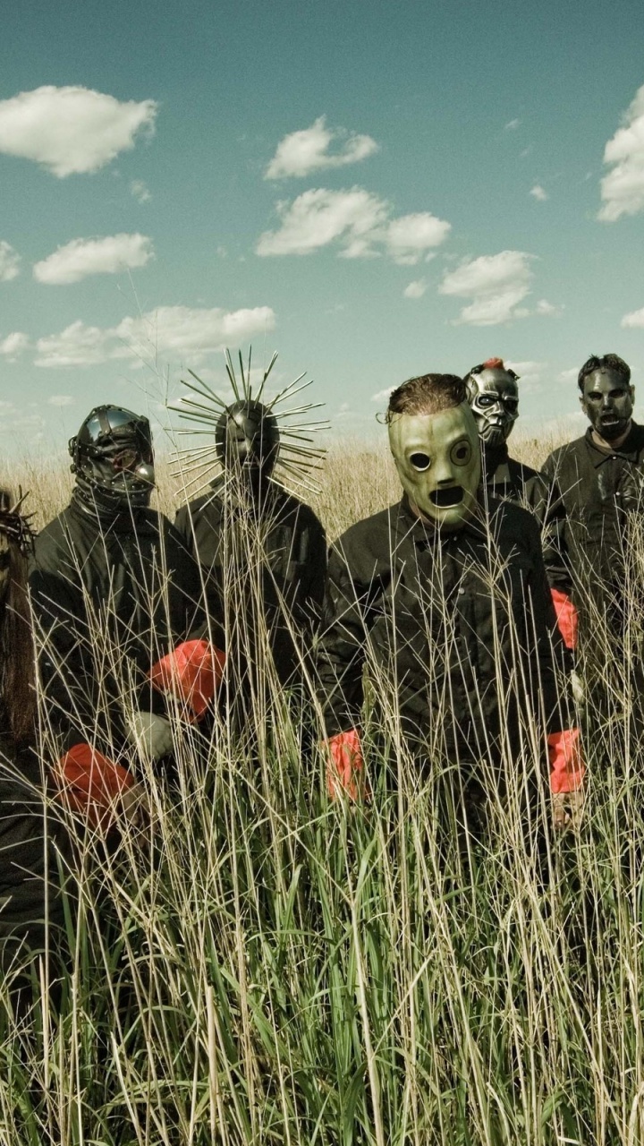 Обои Slipknot психосоциальный, Пол Грей, удавка, психосоциальный, Вся Надежда Ушла в разрешении 720x1280