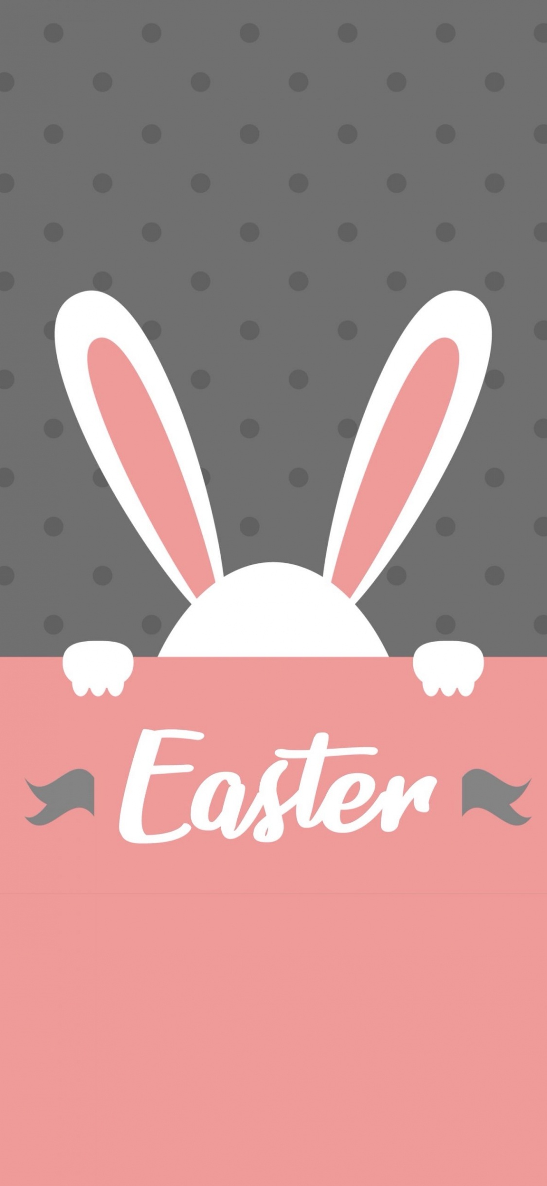 Обои кролик, метраж, телевидение, жест, розовый в разрешении 1125x2436