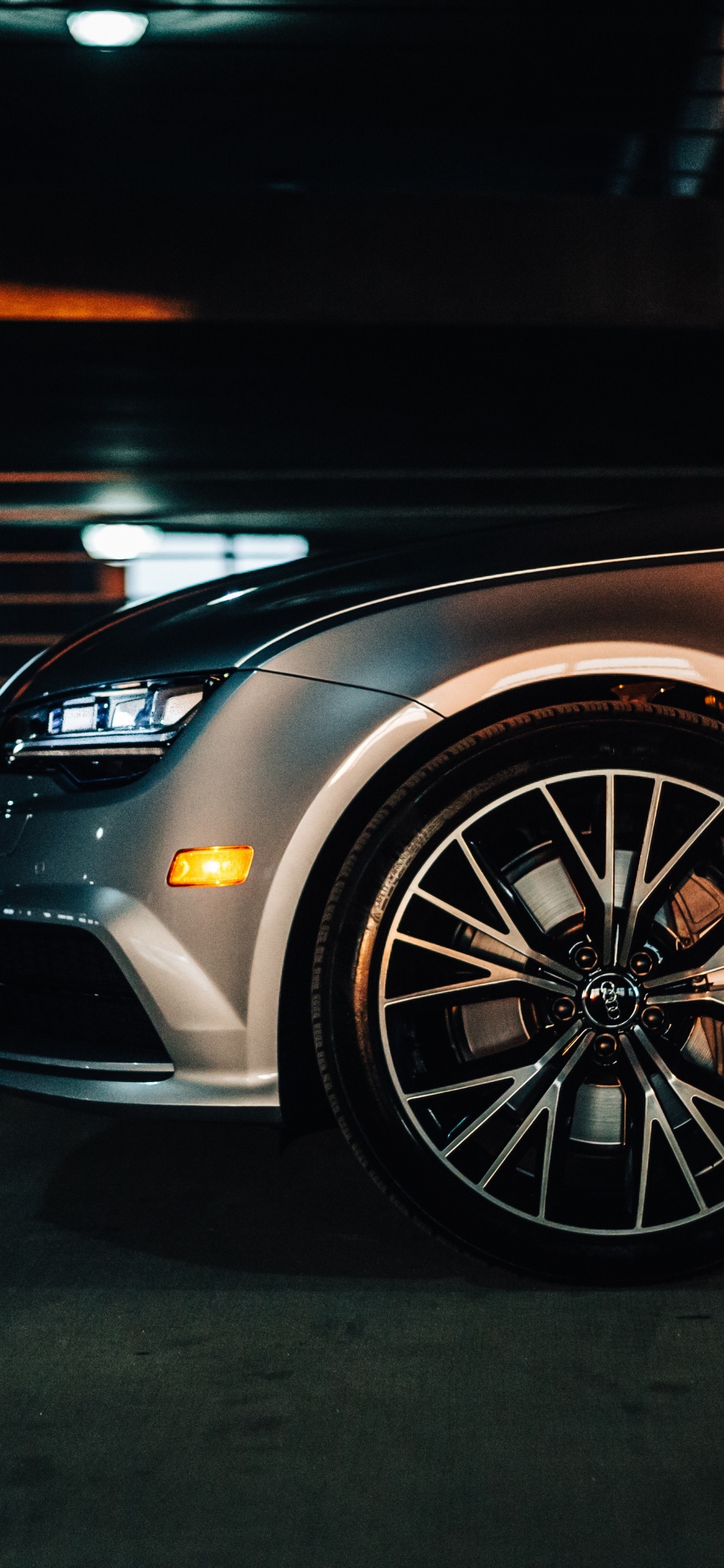 Обои авто, audi, Литые диски, колесо, обод в разрешении 1125x2436