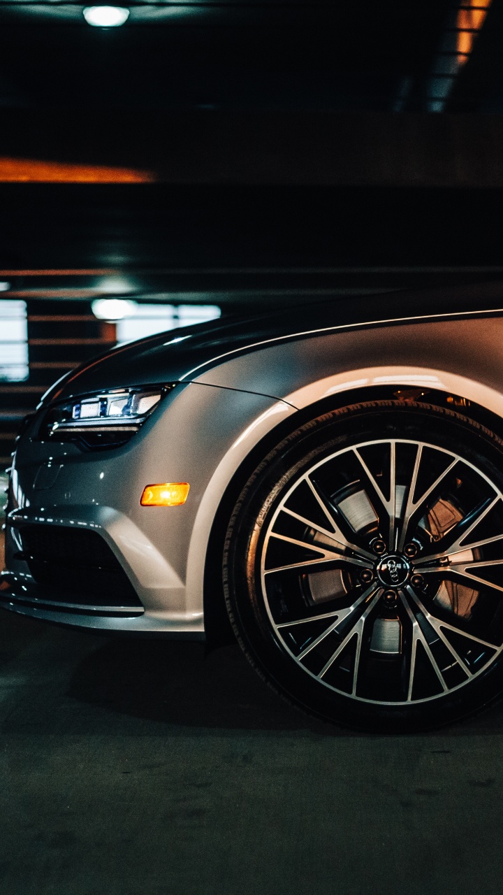 Обои авто, audi, Литые диски, колесо, обод в разрешении 720x1280