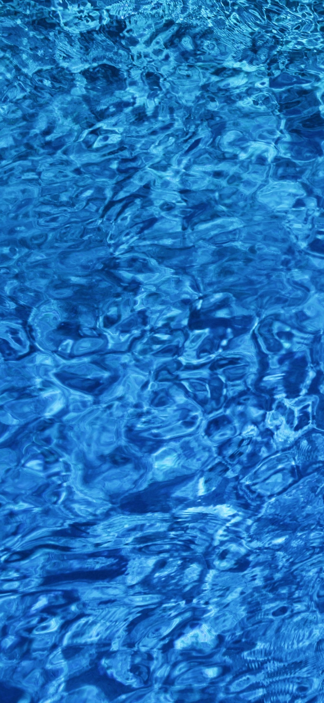 Обои вода, синий, Аква, бирюза, лазурный в разрешении 1125x2436