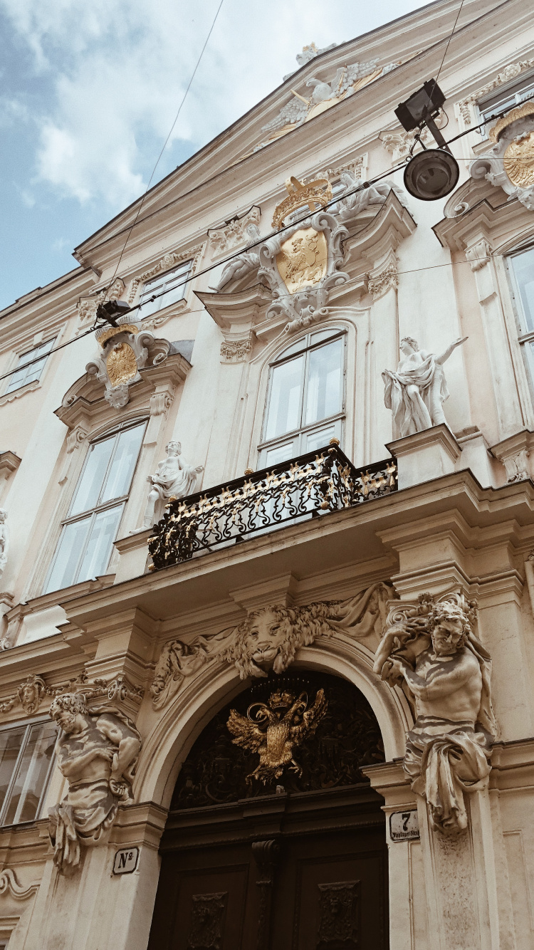 Обои ориентир, классическая архитектура, фасад, архитектура, формование в разрешении 750x1334