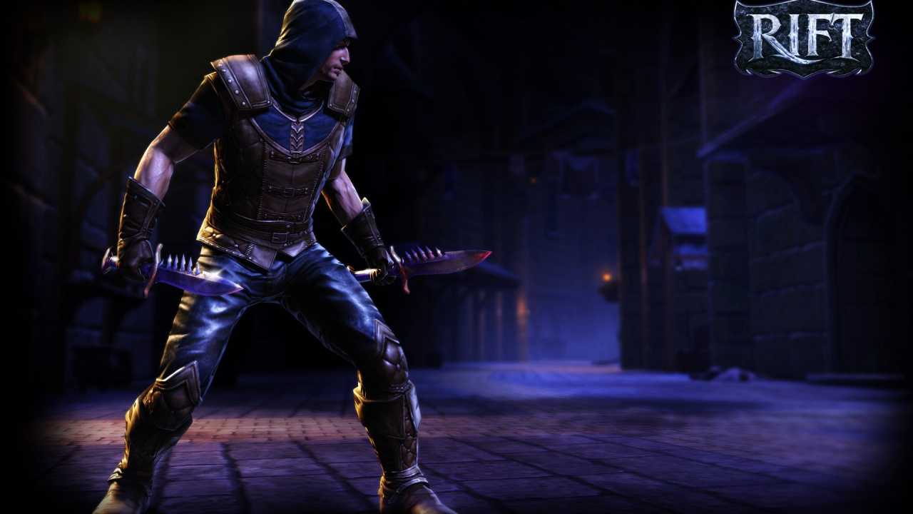 Обои разлом, трион миров, компьютерная игра, игры, вор в разрешении 1280x720