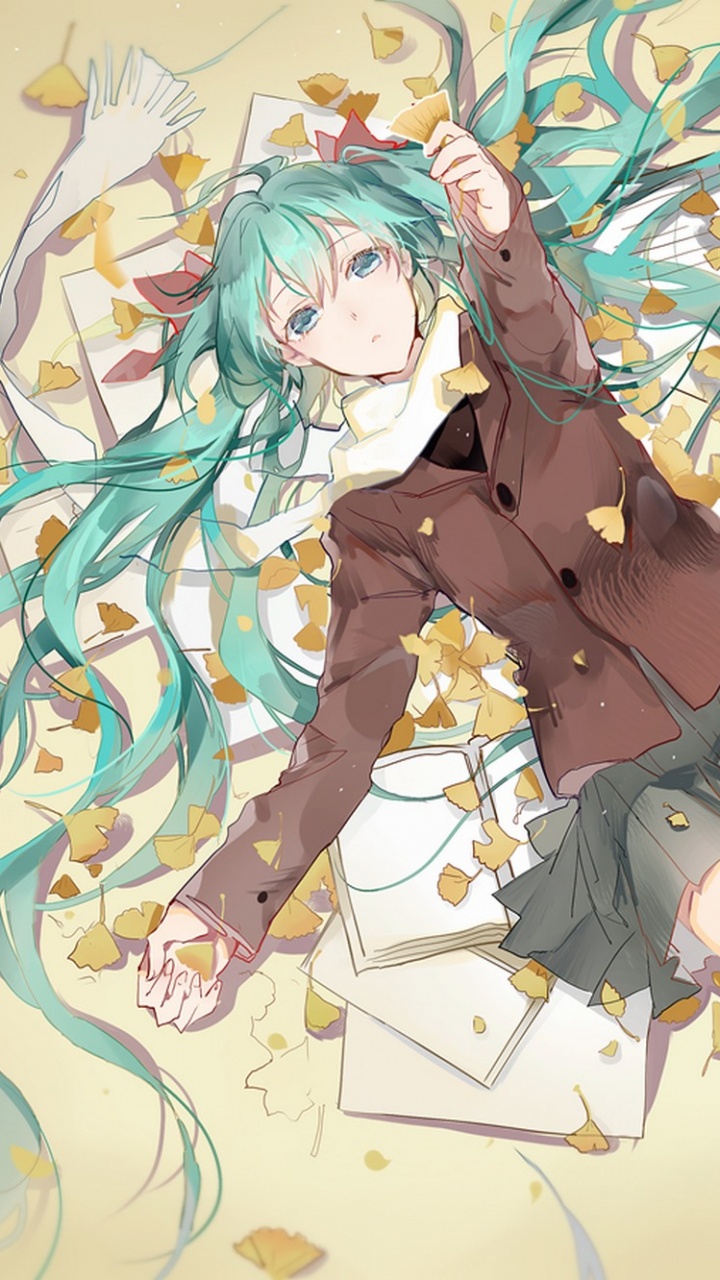 Обои Хацунэ Мику, вокалоид, megurine лука, аниме, иллюстрация в разрешении 720x1280