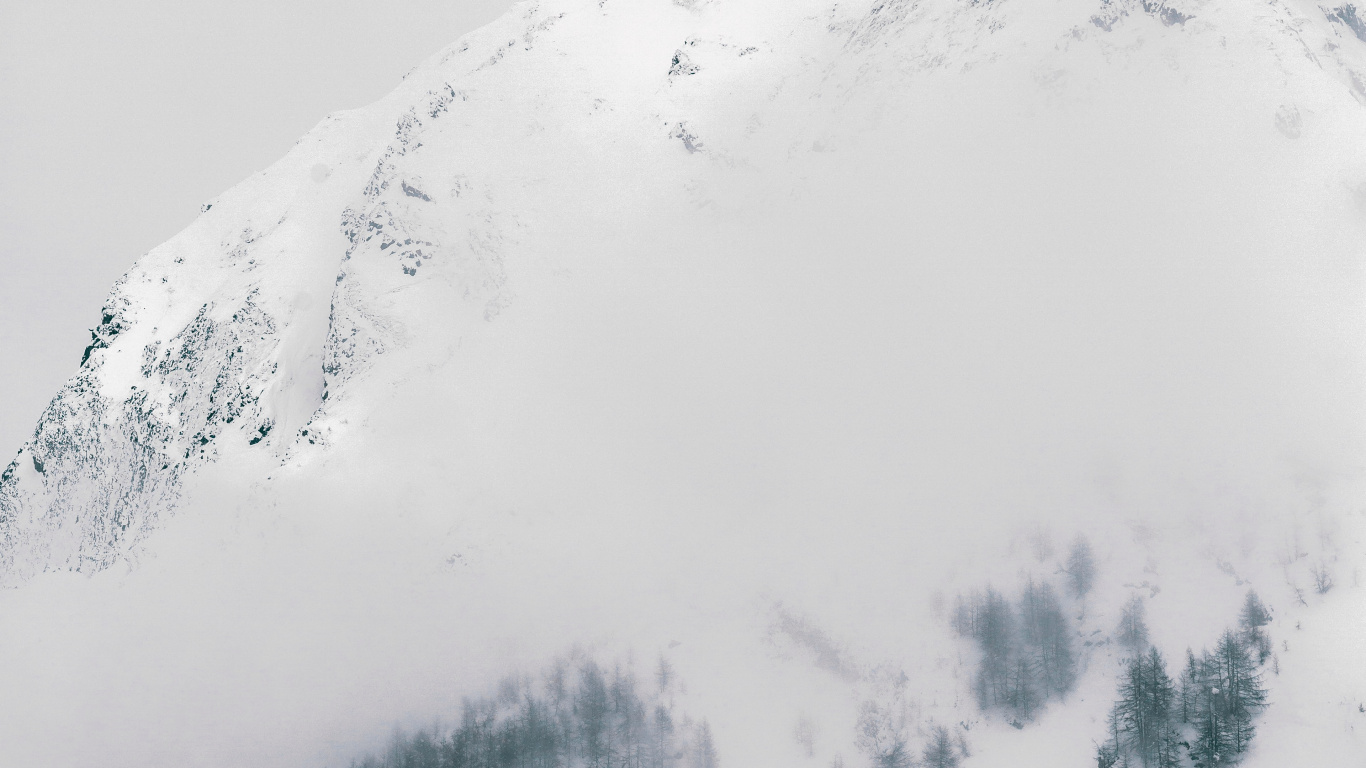 Обои Апартаменты Grogasteiger, горный перевал, зима, пейзажи гор, снег в разрешении 1366x768