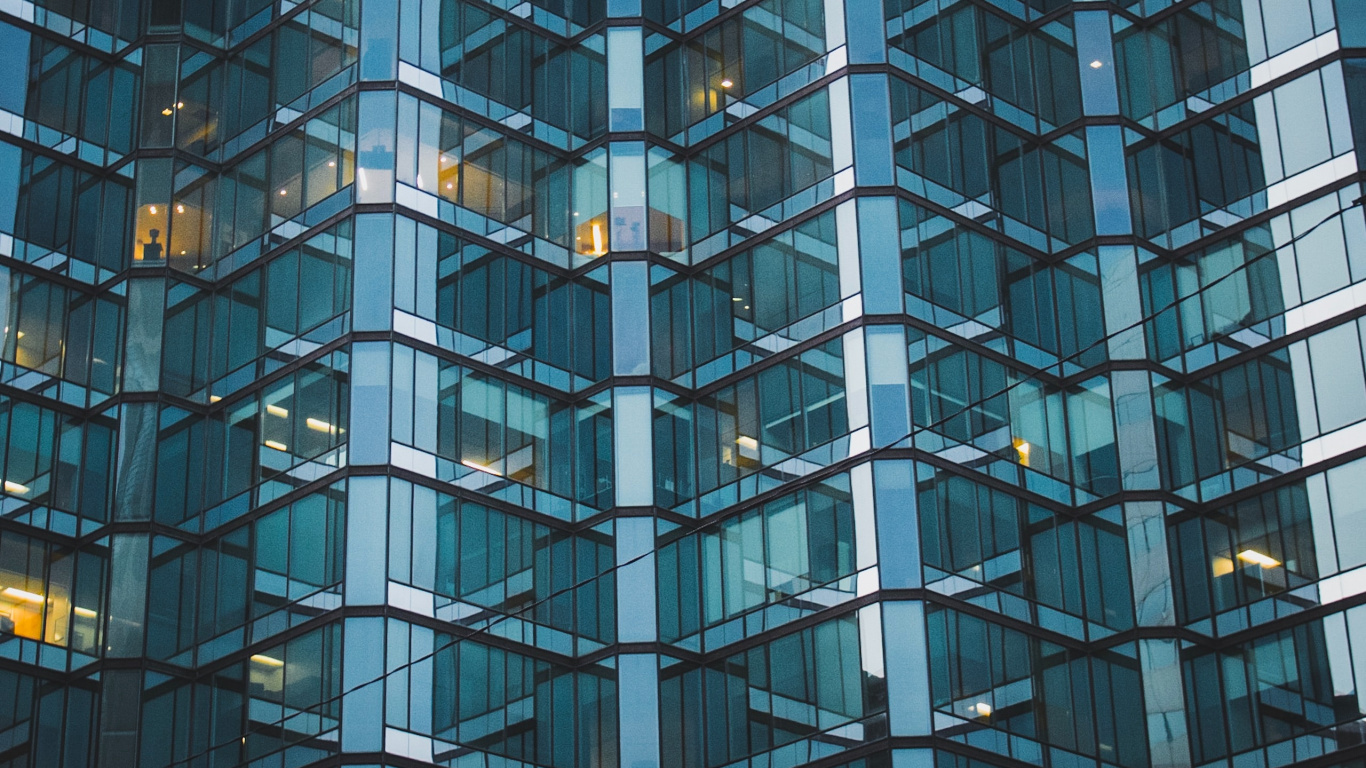 Обои метрополия, здание, небоскреб, лазурный, башня в разрешении 1366x768