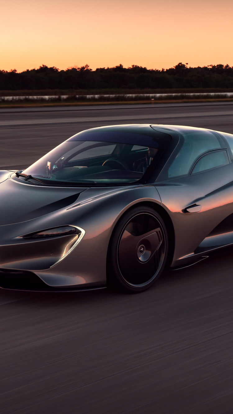 Обои Макларен Speedtail, Макларен, Макларен ГТ, легковые автомобили, mclaren automotive в разрешении 750x1334
