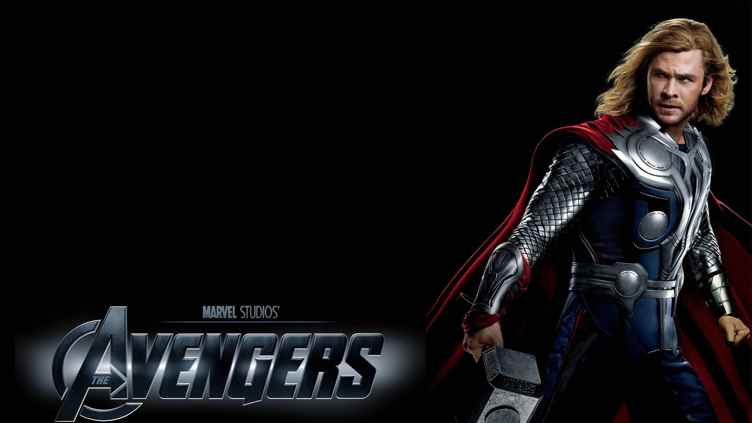 Обои ТОР, супергерой, фигурка, темнота, вымышленный персонаж в разрешении 2560x1440