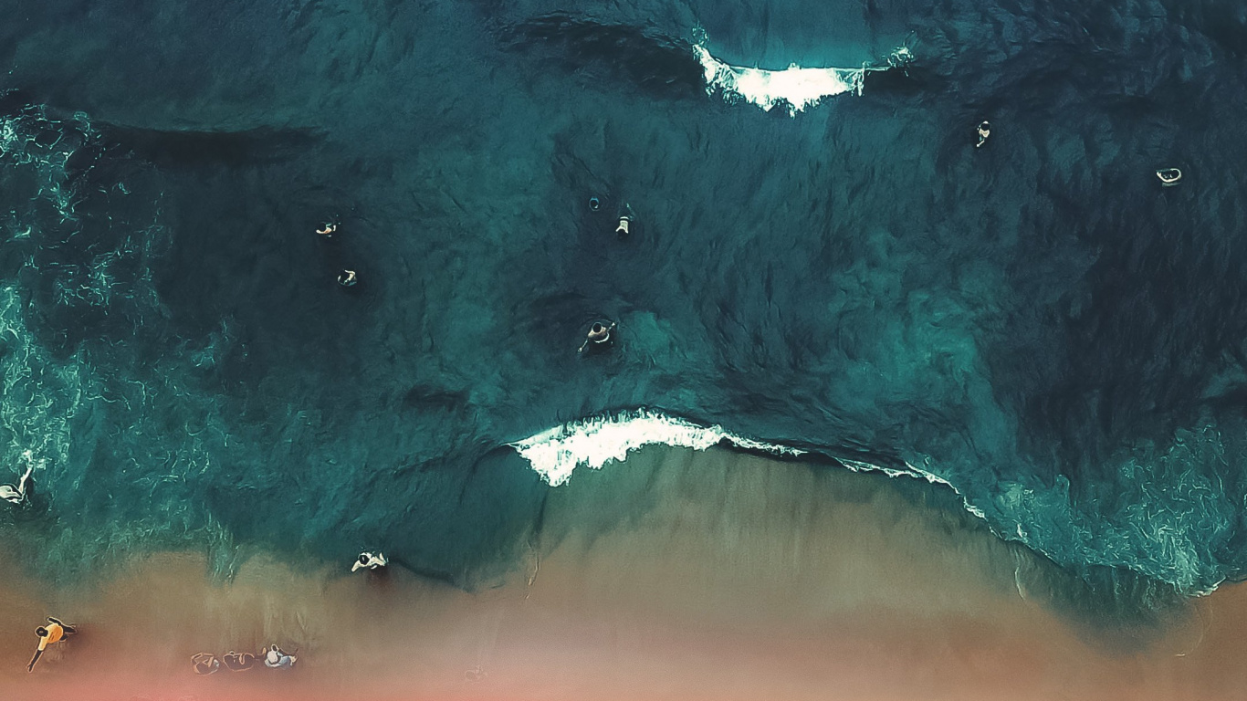 Обои атмосфера, облако, вода, синий, природный ландшафт в разрешении 1366x768