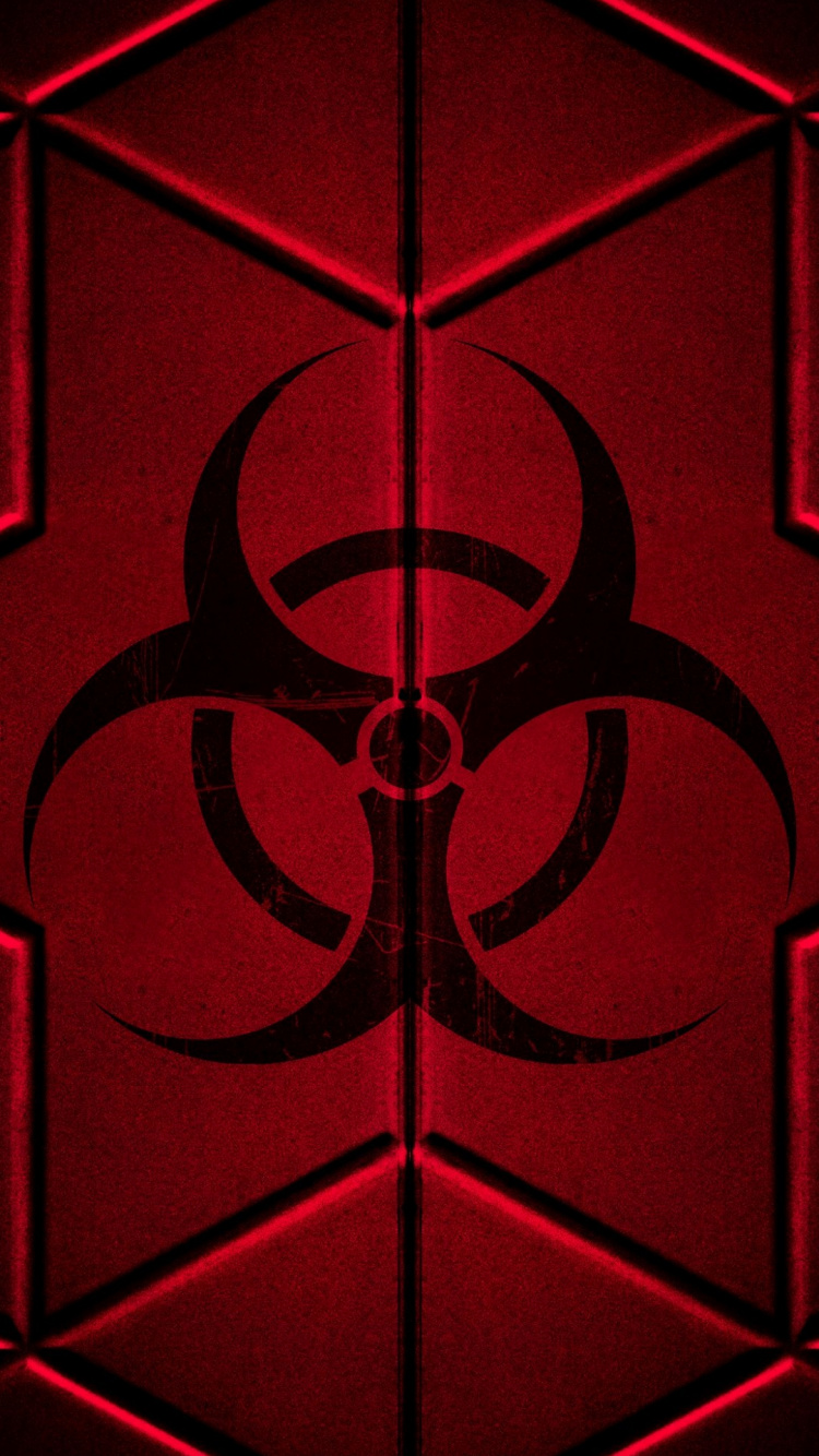 Обои свет, крест, красный цвет, символ, лого в разрешении 750x1334