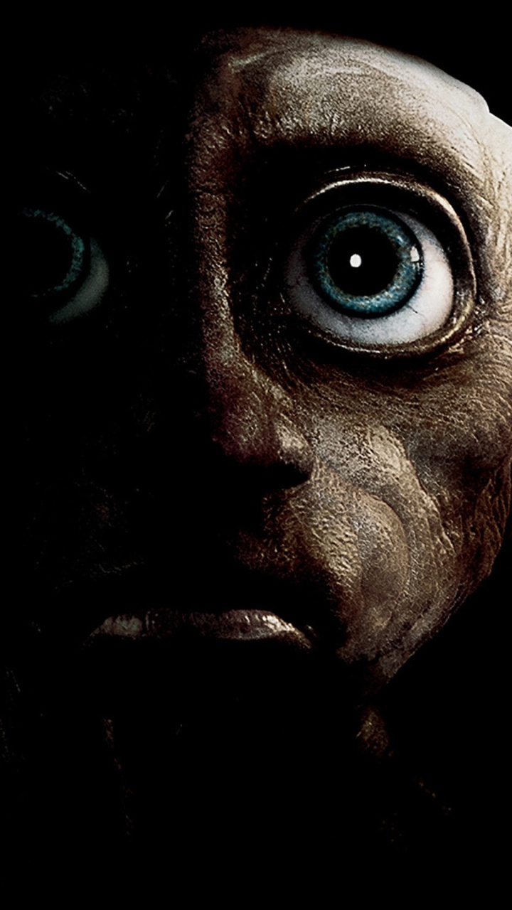 Обои Гарри Поттер, глаз, морда, темнота, фильм в разрешении 720x1280