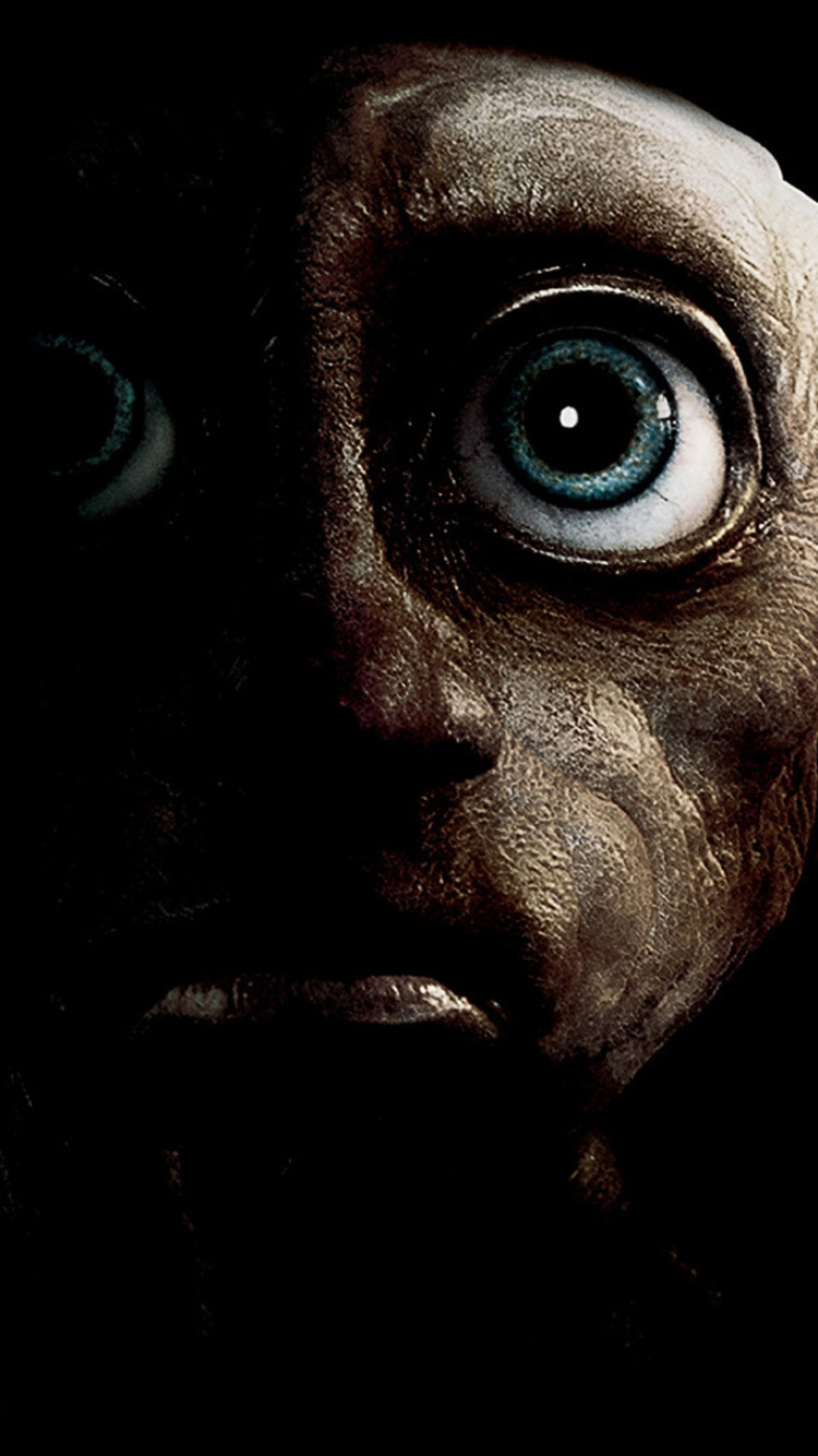 Обои Гарри Поттер, глаз, морда, темнота, фильм в разрешении 750x1334