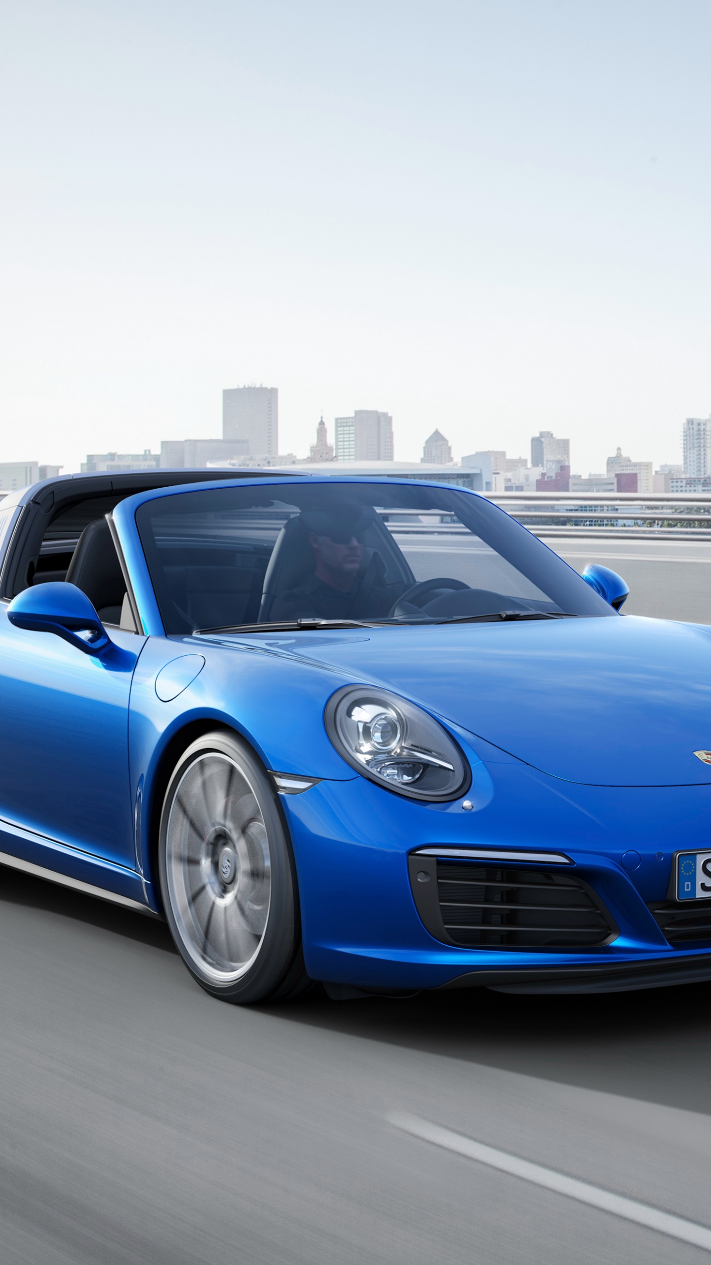 Обои Порше, спорткар, 2017 Порше 911 Тарга 4, авто, суперкар в разрешении 1440x2560