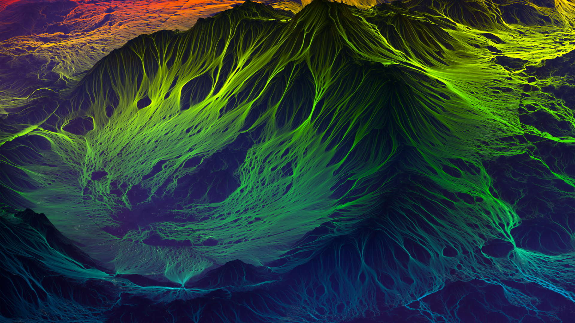 Обои Razer Phone, Razer, Razer Phone 2, ios, красочность в разрешении 1920x1080