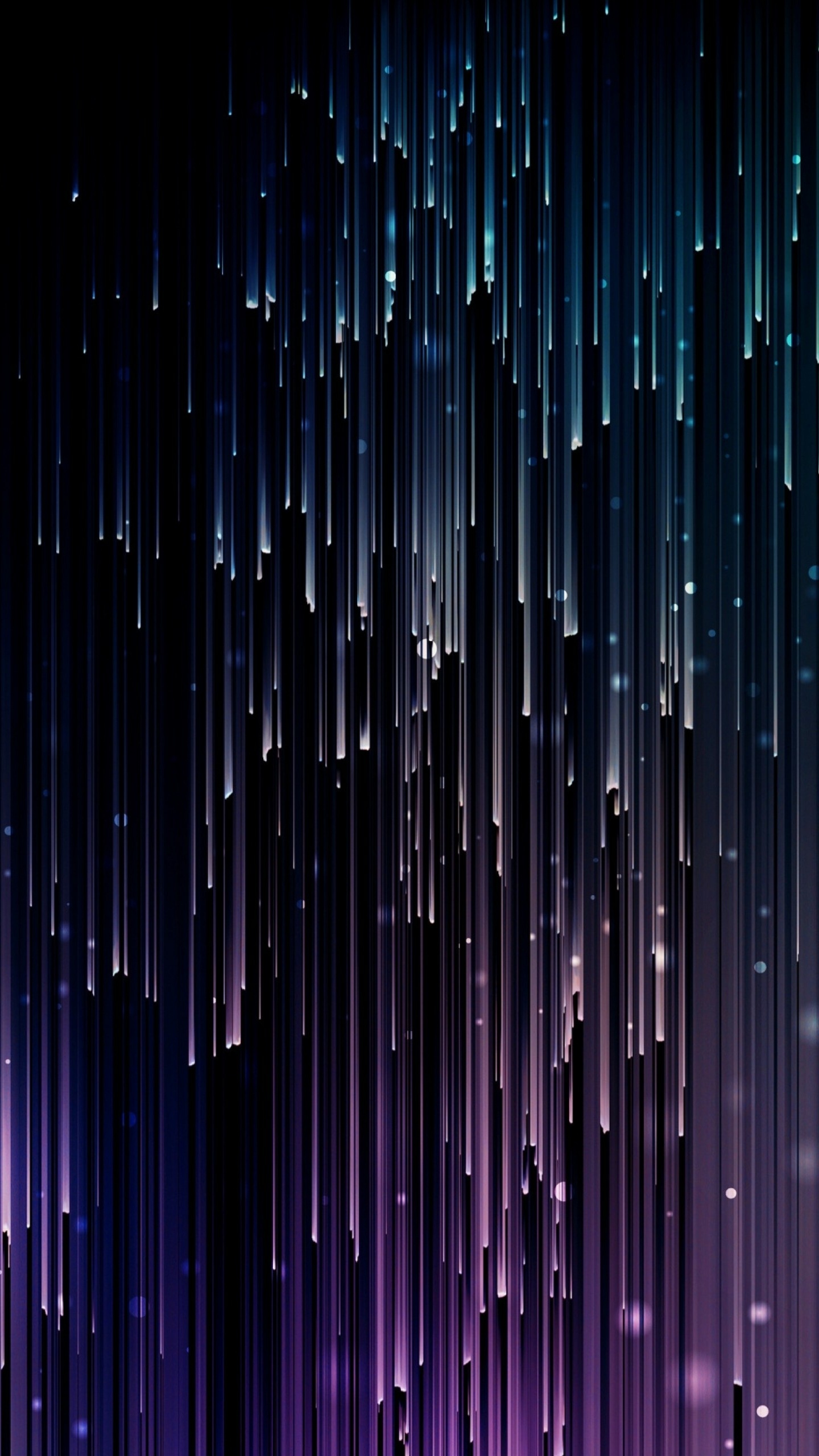 Обои пурпур, линия, лес, мелодия, муссонный в разрешении 1440x2560