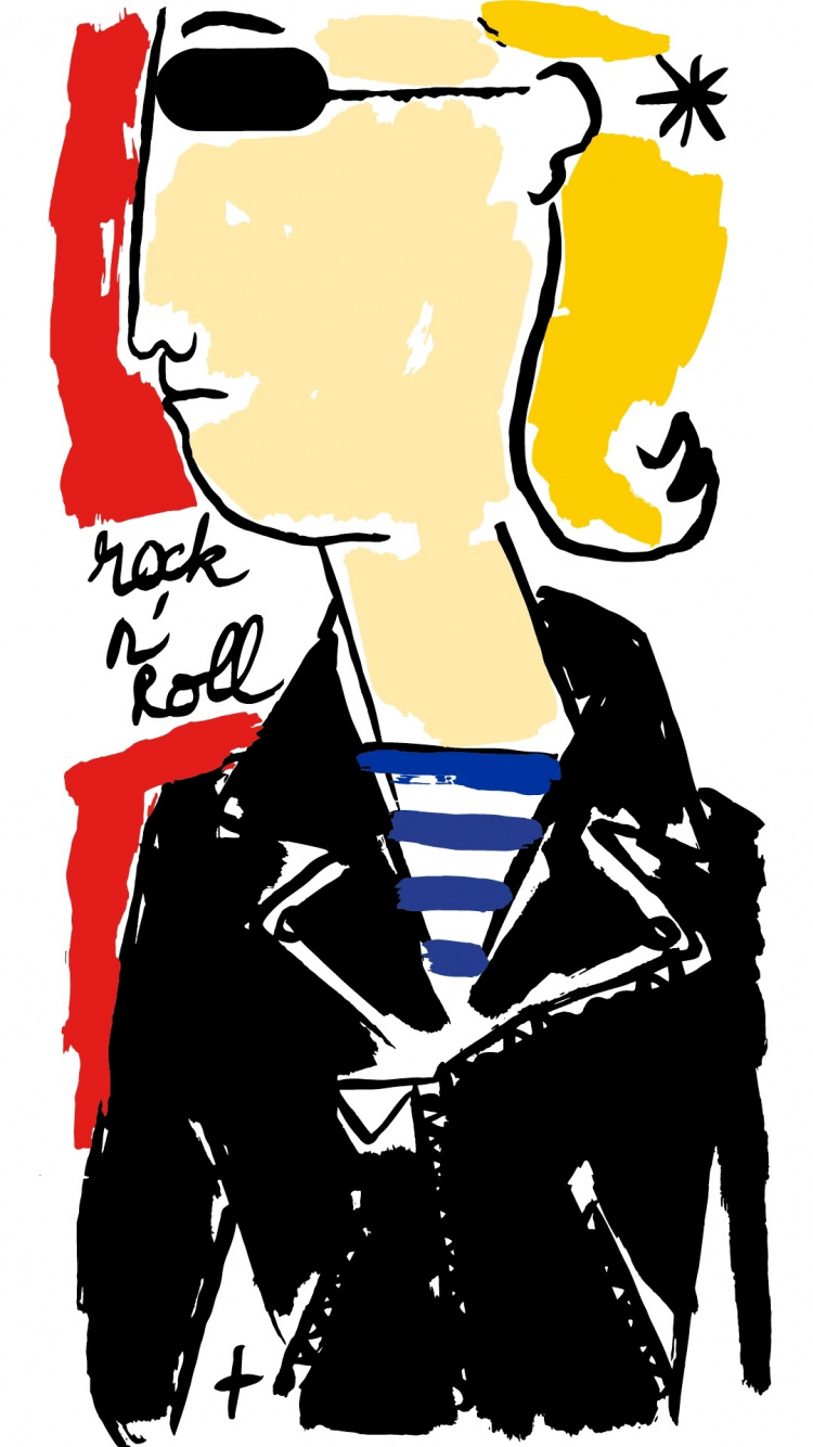 Обои OnePlus 5, мужской, В WeChat, желтый, арт в разрешении 750x1334