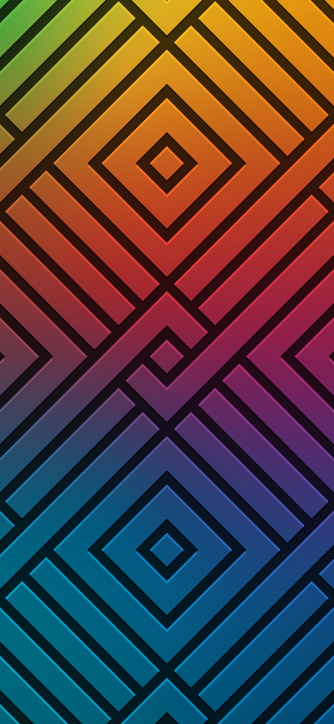 Обои бесконечный узел кармы, бесконечный узел, shrivatsa, узел, карма в разрешении 1125x2436