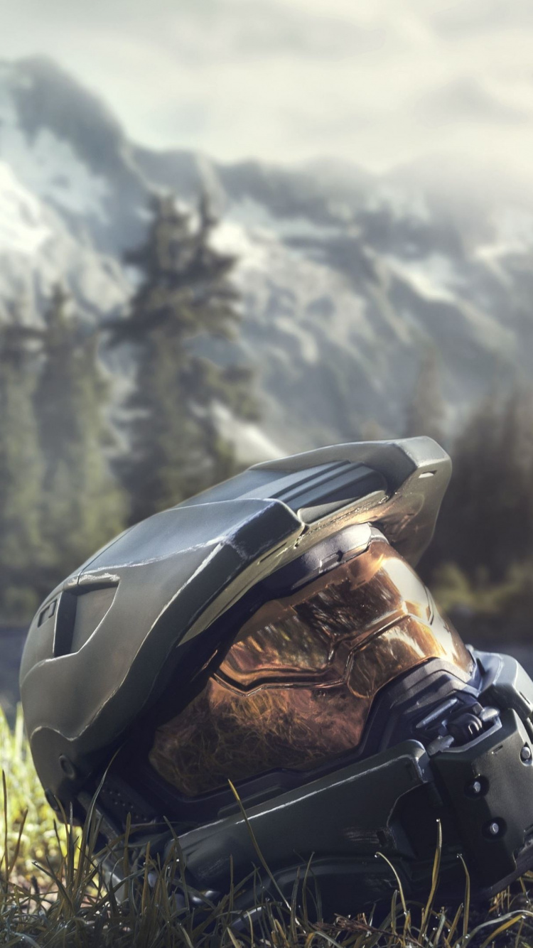 Обои мастер чиф, горный рельеф, гора, дикая местность, горный хребет в разрешении 750x1334