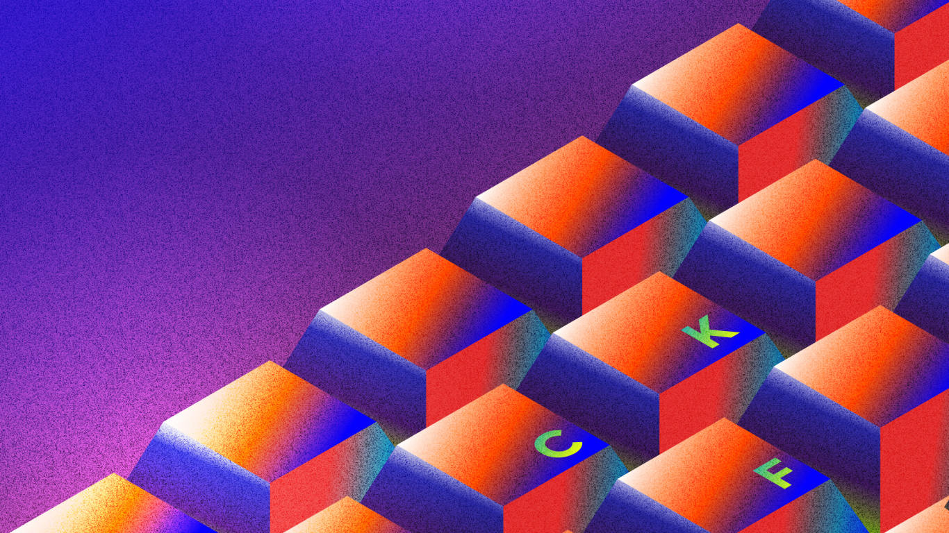 Обои Оранжевый цвет, угол, красочность, прямоугольник, линия в разрешении 1366x768