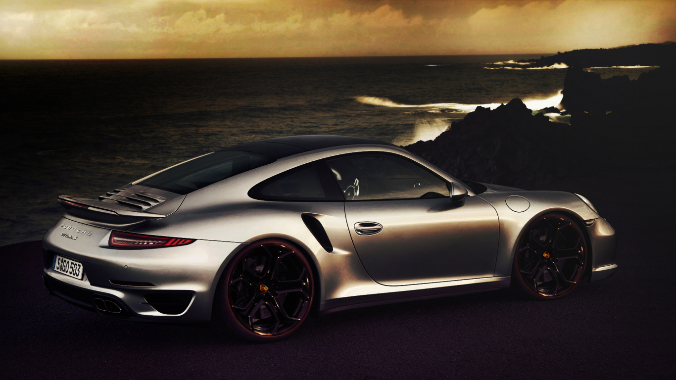 Обои porsche 930, Порше, Порше 911, 2018 Порше 911 Турбо S, авто в разрешении 1366x768