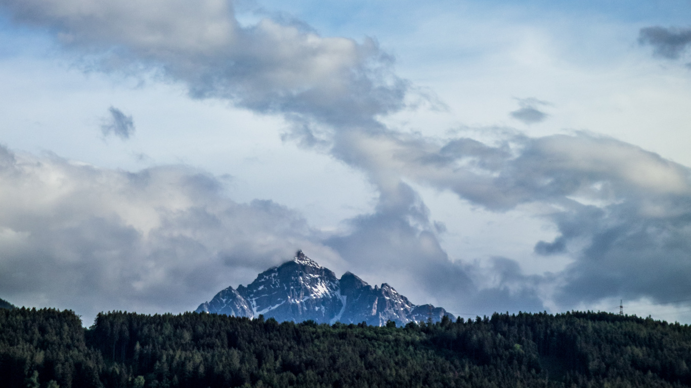 Обои дневное время, облако, синий, золотой час, небо в разрешении 1366x768