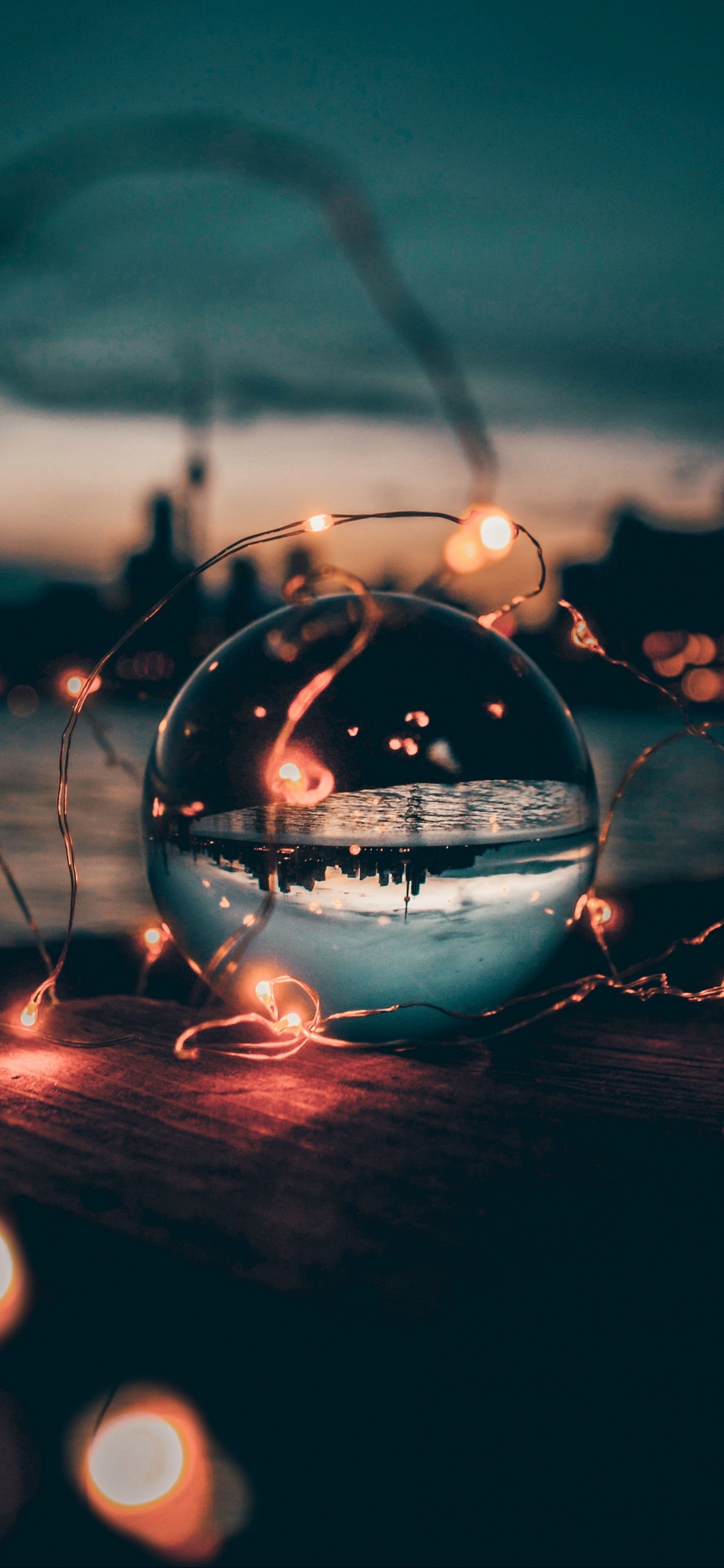 Обои свет, цветной, арт, освещение, жидкий в разрешении 1125x2436